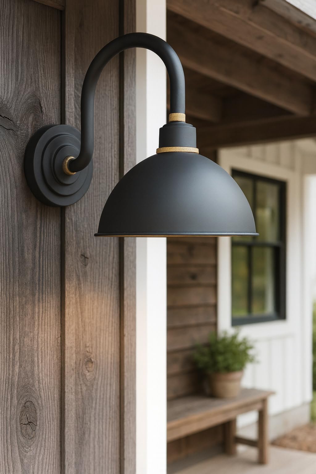 hinkley-foundry-dome-medium-tall-gooseneck-barn-light-aluminum-dark-sky-industri image 2