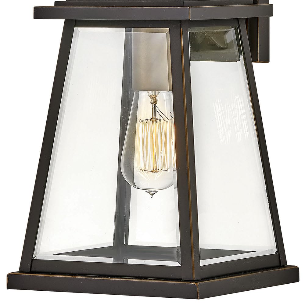 hinkley-bainbridge-collection-one-light-medium-outdoor-wall-mount-oil-rubbed-bro image 3