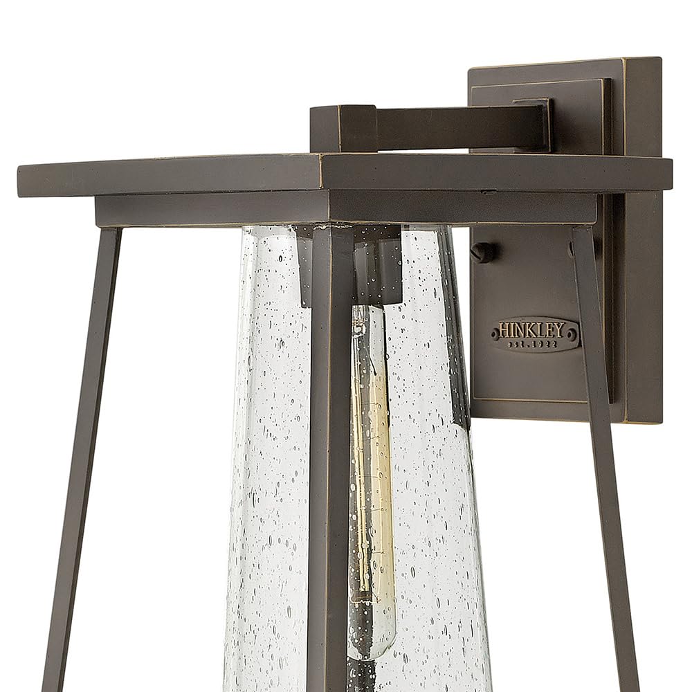 hinkley-burke-single-light-wall-mount-outdoor-lantern-oil-rubbed-bronze-finish image 2