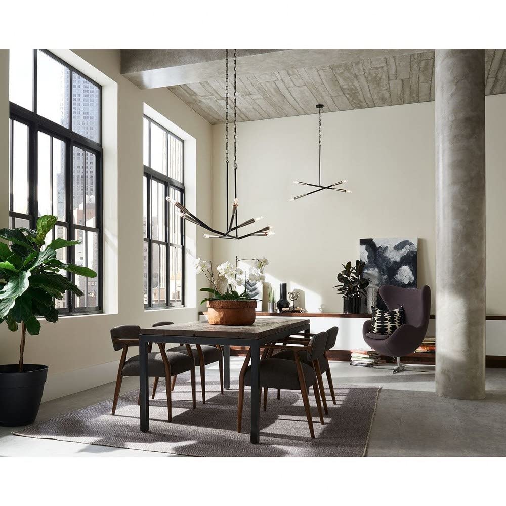 kichler-branches-19-75-7-light-linear-chandelier-in-black-with-antique-pewter-ac image 2