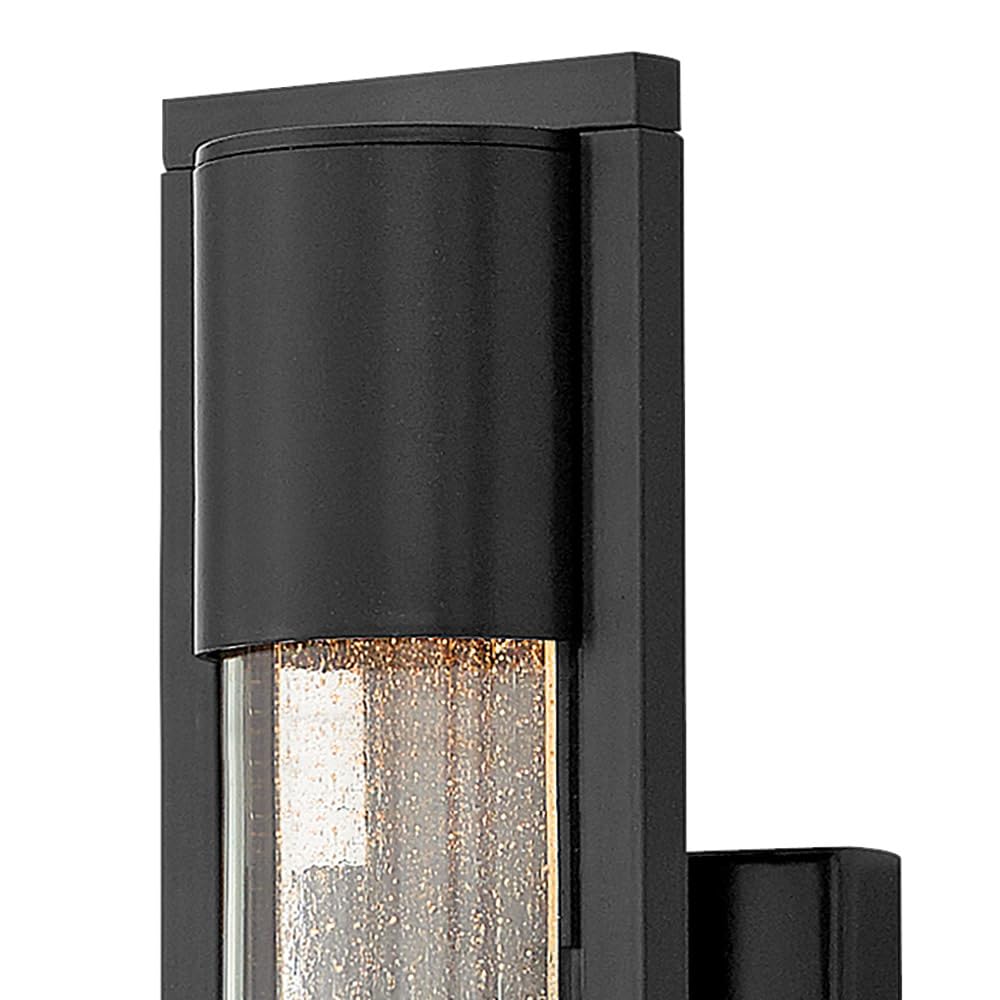 hinkley-mist-medium-wall-mount-outdoor-lantern-satin-black-aluminum-dark-sky-gu1 image 7