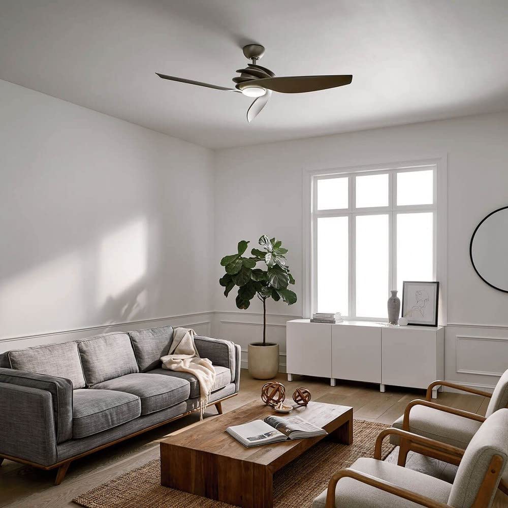 kichler-300700ni-protruding-mount-60-ceiling-fan-with-light-brushed-nickel-silve image 5