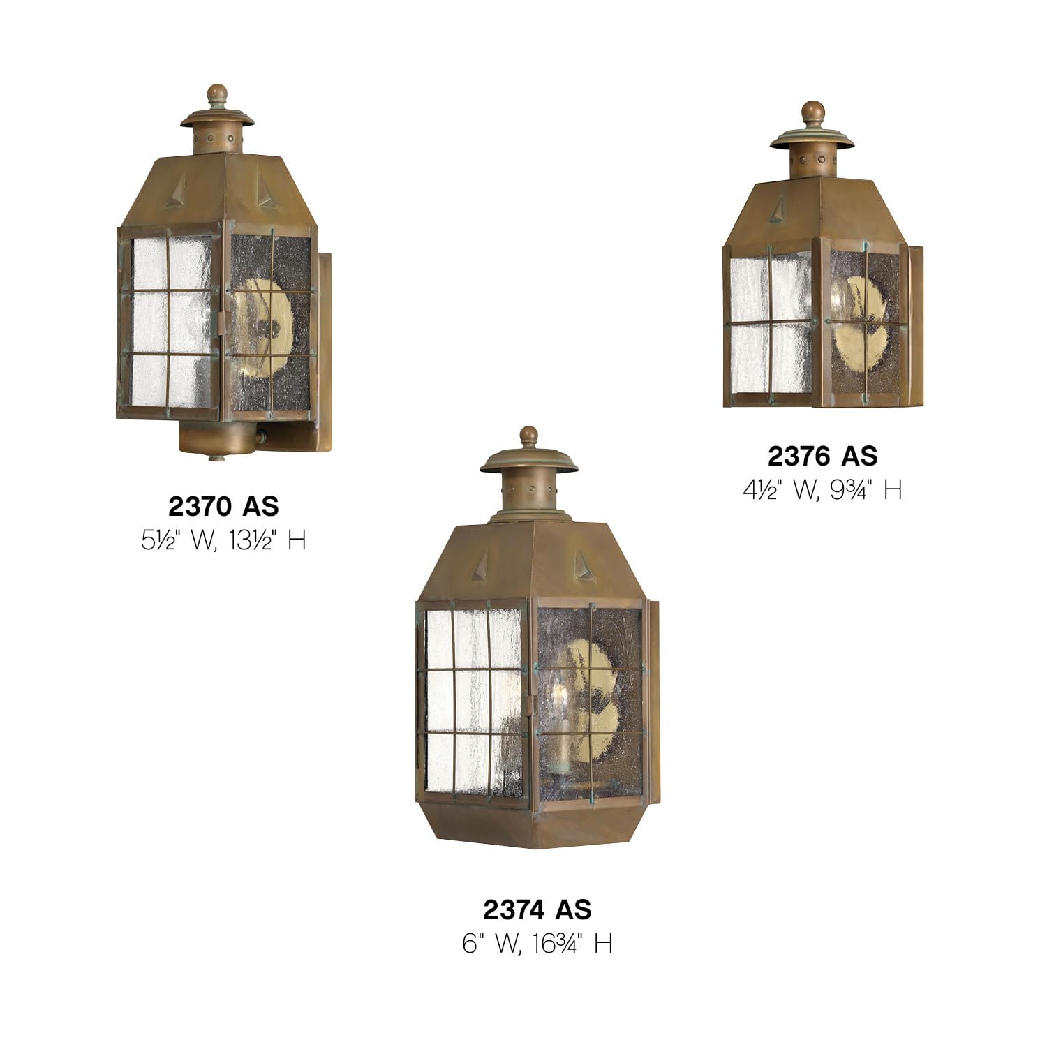 hinkley-nantucket-restoration-two-light-large-outdoor-wall-mount-in-aged-brass image 5