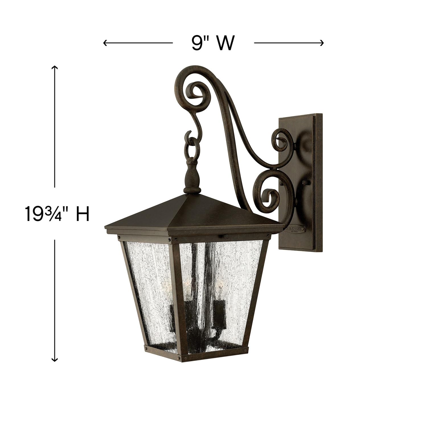 hinkley-trellis-three-light-medium-outdoor-wall-mount-regency-bronze image 2
