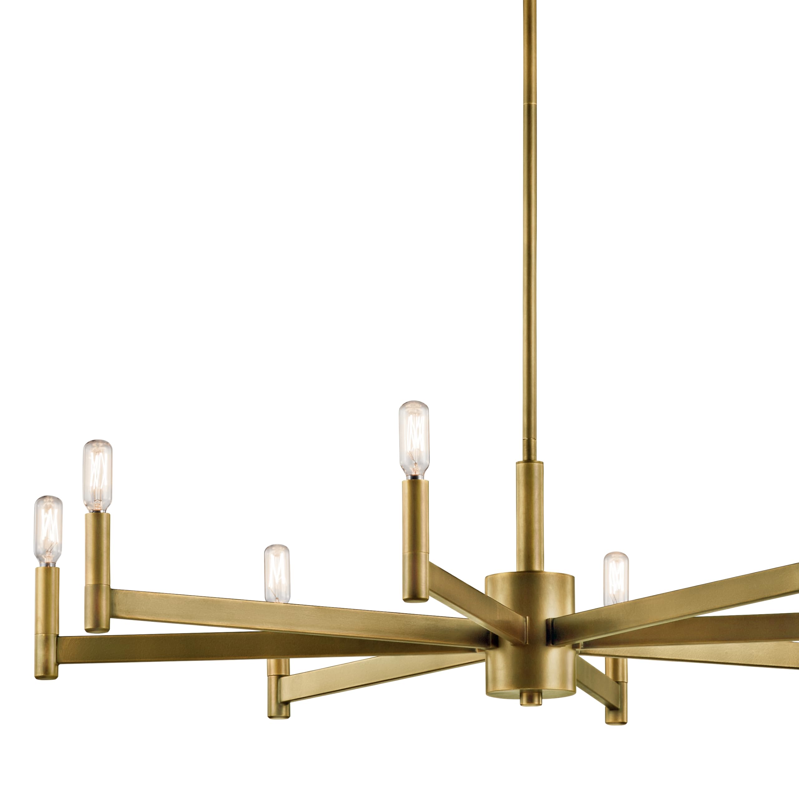kichler-erzo-43857nbr-8-light-chandelier-natural-brass-candle-style-9-25 image 4