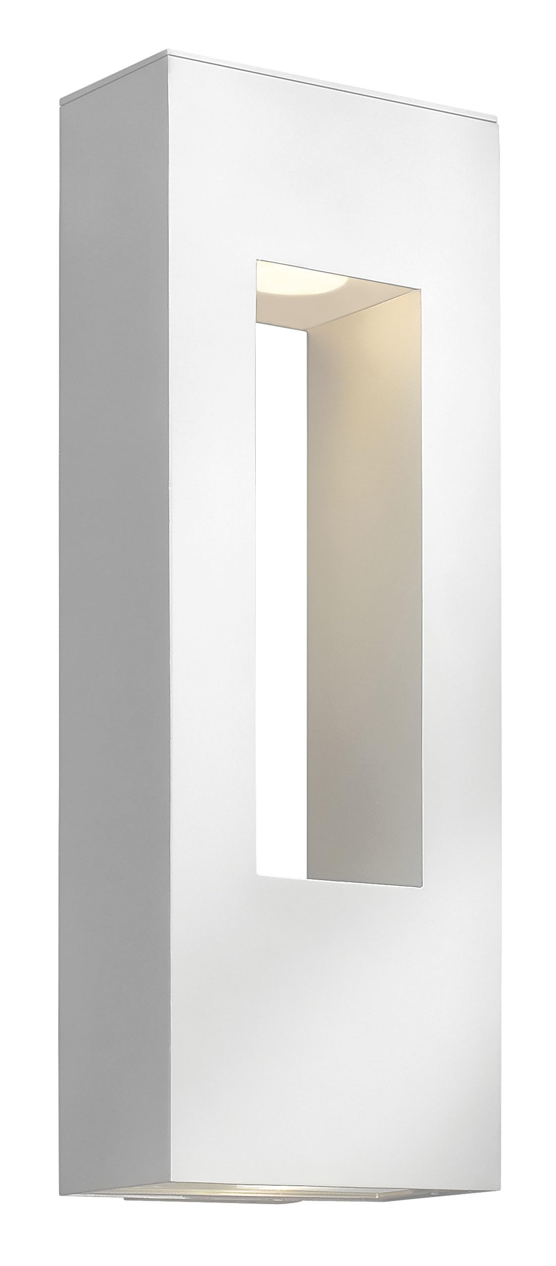 hinkley-atlantis-two-light-large-outdoor-wall-mount-satin-white image 1