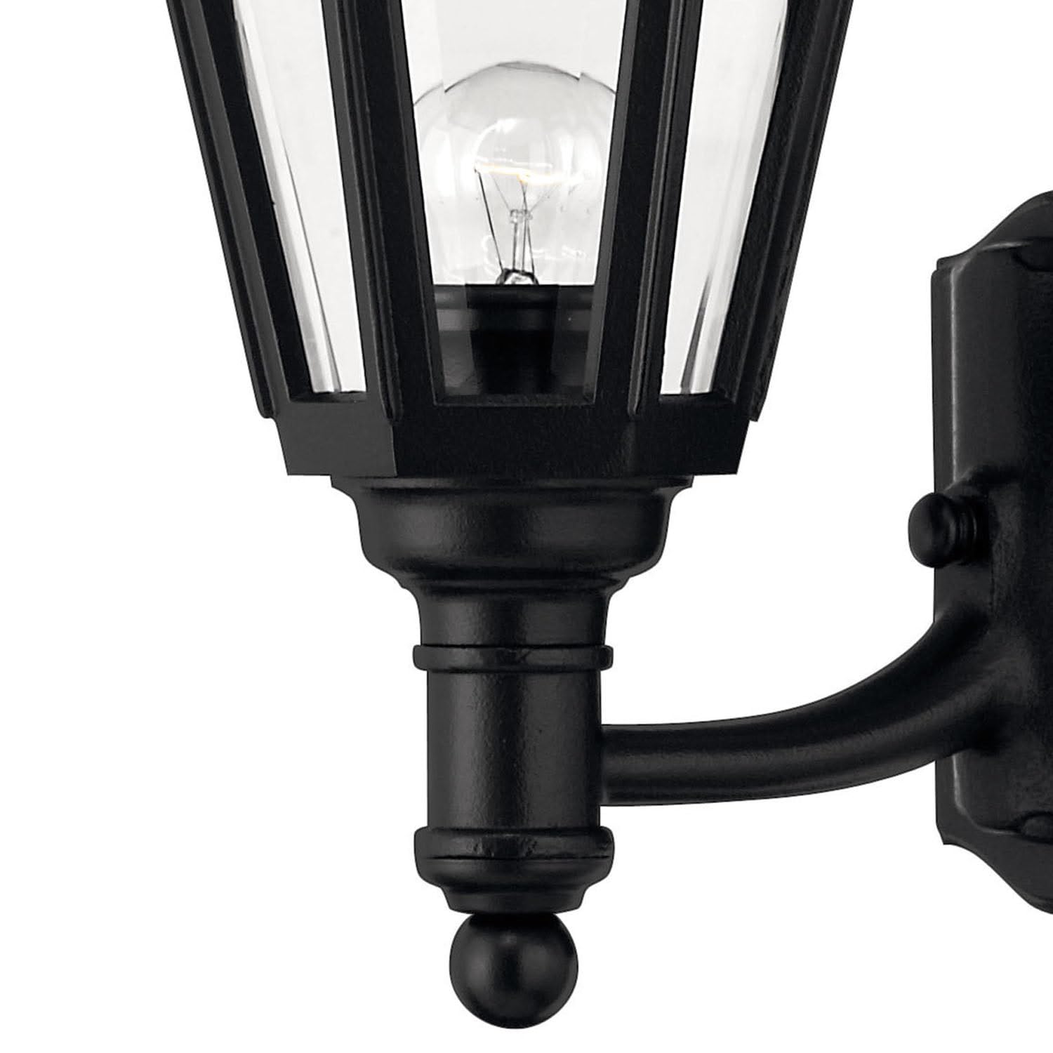 hinkley-manor-house-medium-wall-mount-outdoor-lantern-black-finish-clear-beveled image 3