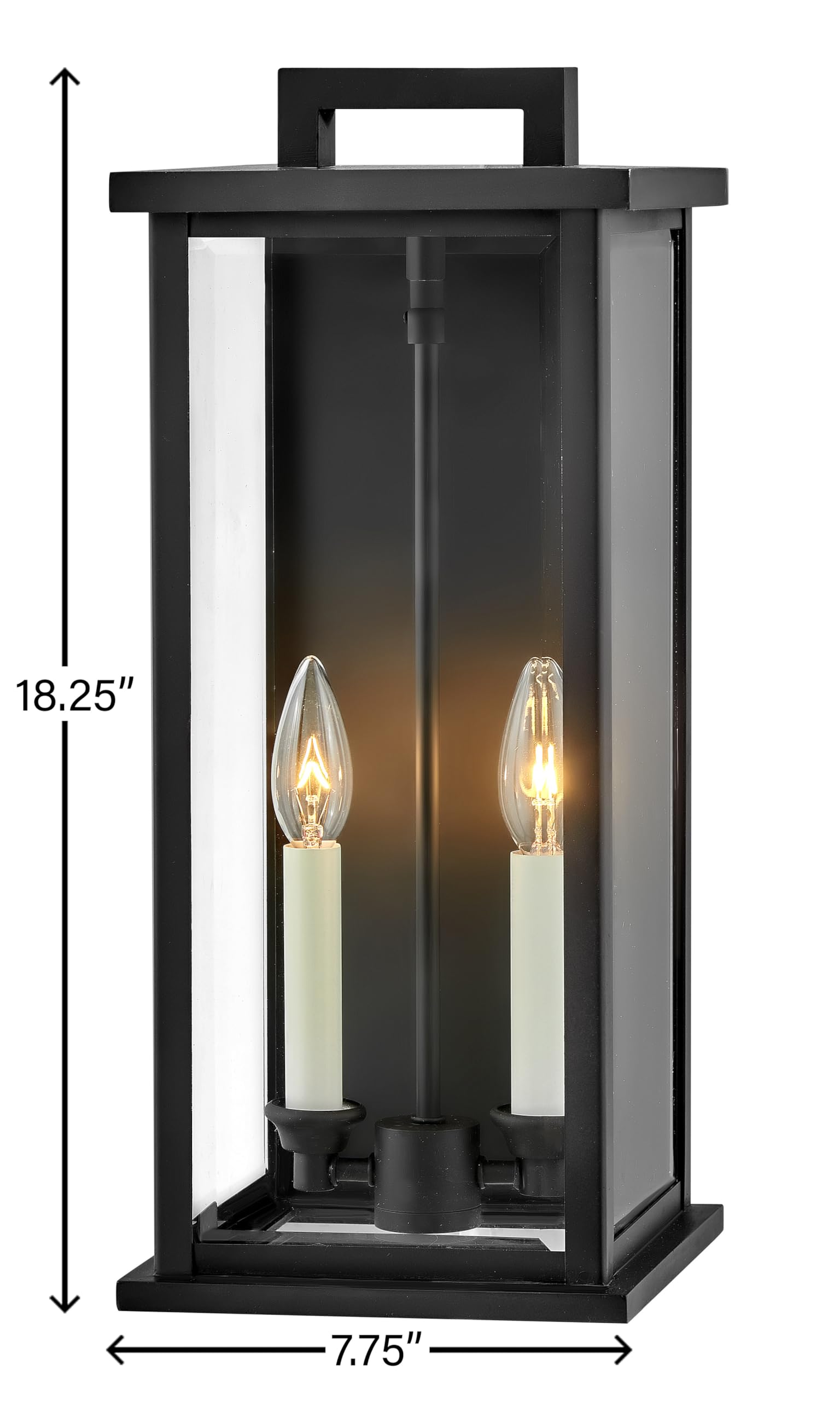 hinkley-weymouth-medium-outdoor-wall-mount-lantern-traditional-federal-style-alu image 4
