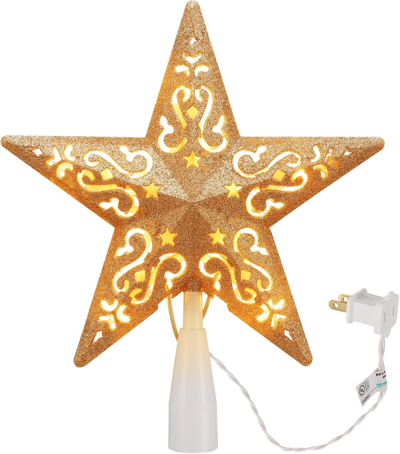 brightown-8-inch-lighted-3d-star-christmas-tree-topper-with-10-built-in-bulbs-go image 3