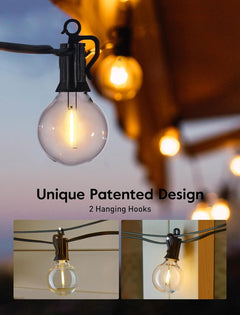 brightown-g40-led-string-lights-209ft-100-bulbs-plug-in image 2