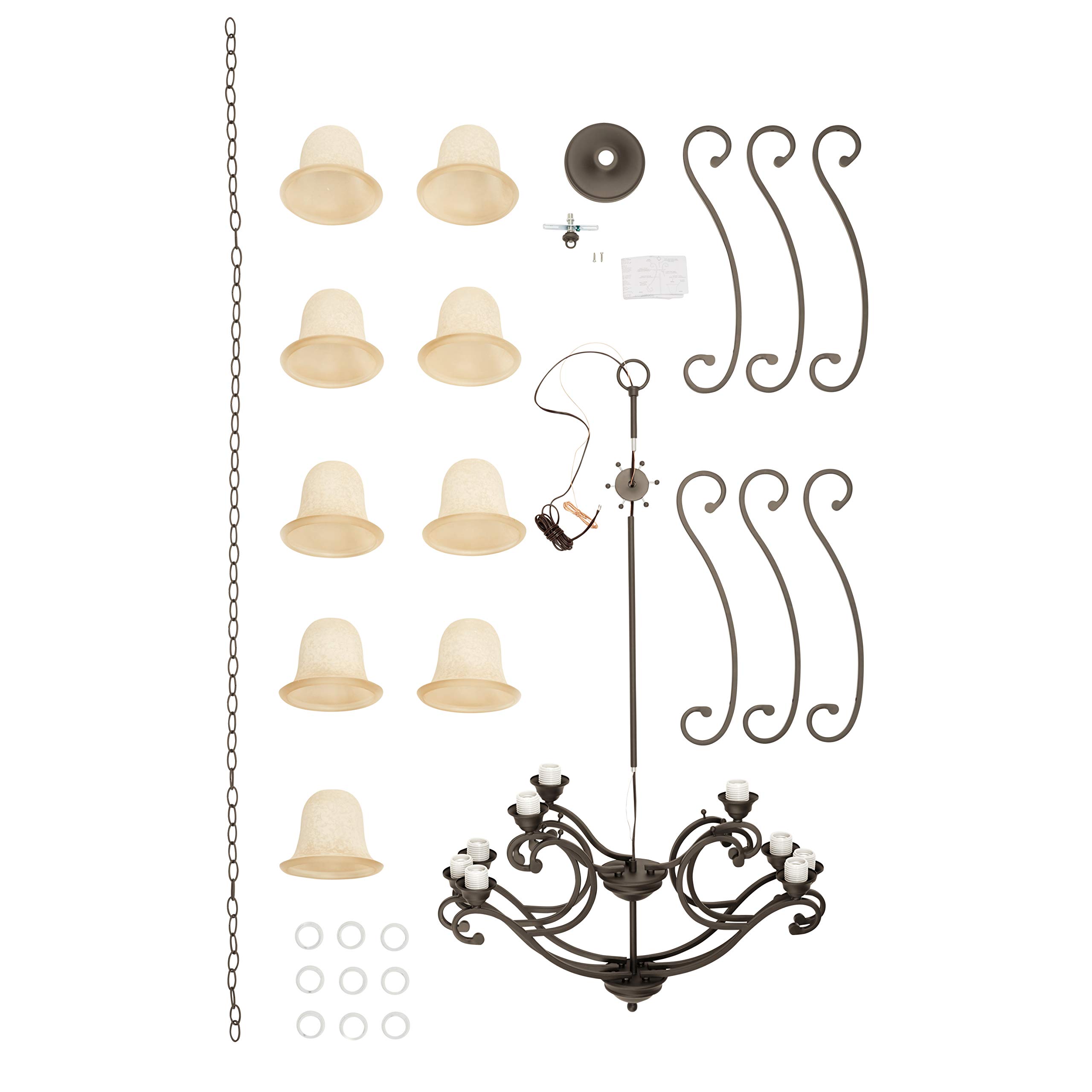 kichler-camerena-9-light-two-tier-chandelier-olde-bronze-43226oz-30-w-x-34-5-h-w image 5