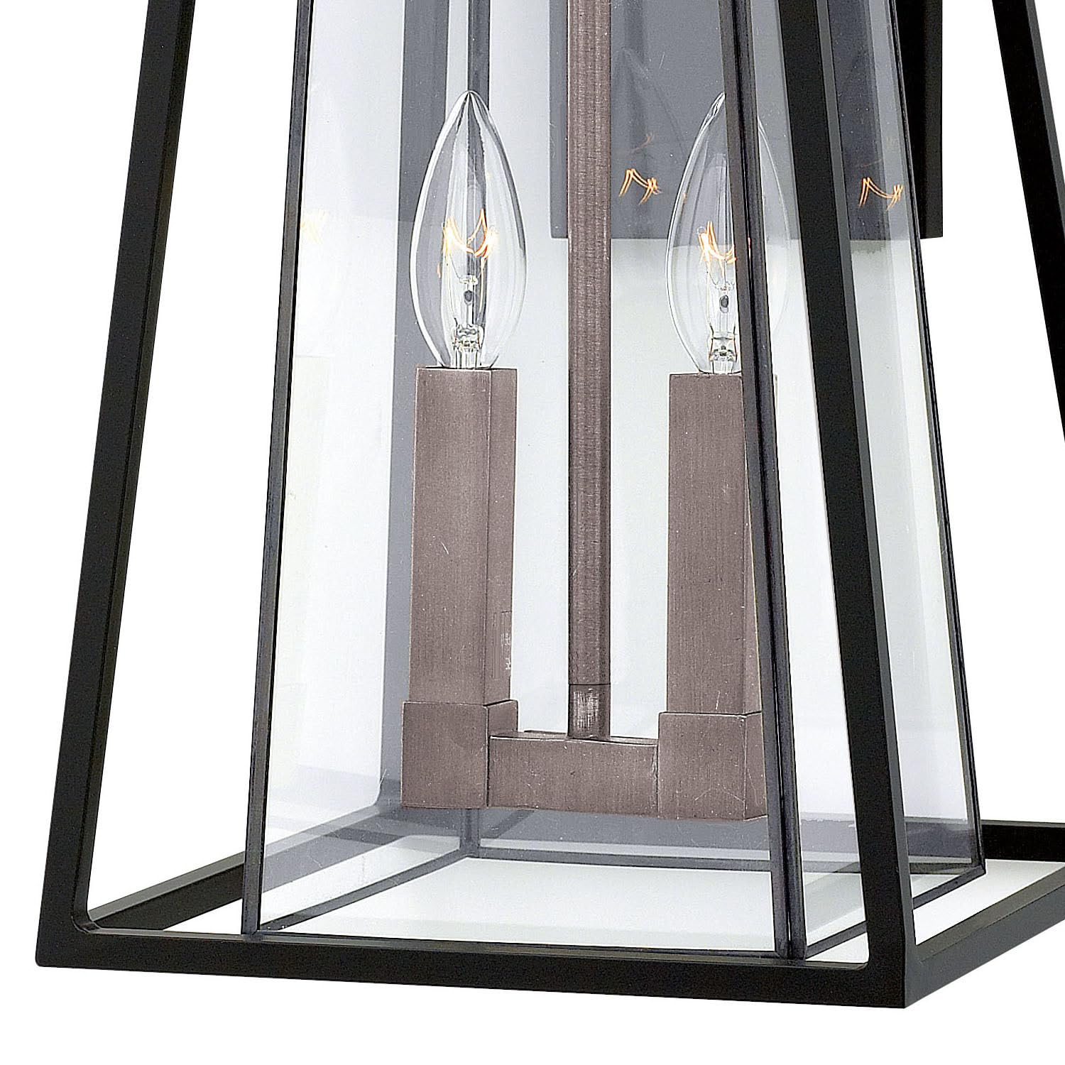 hinkley-walker-two-light-medium-outdoor-wall-mount-black image 3