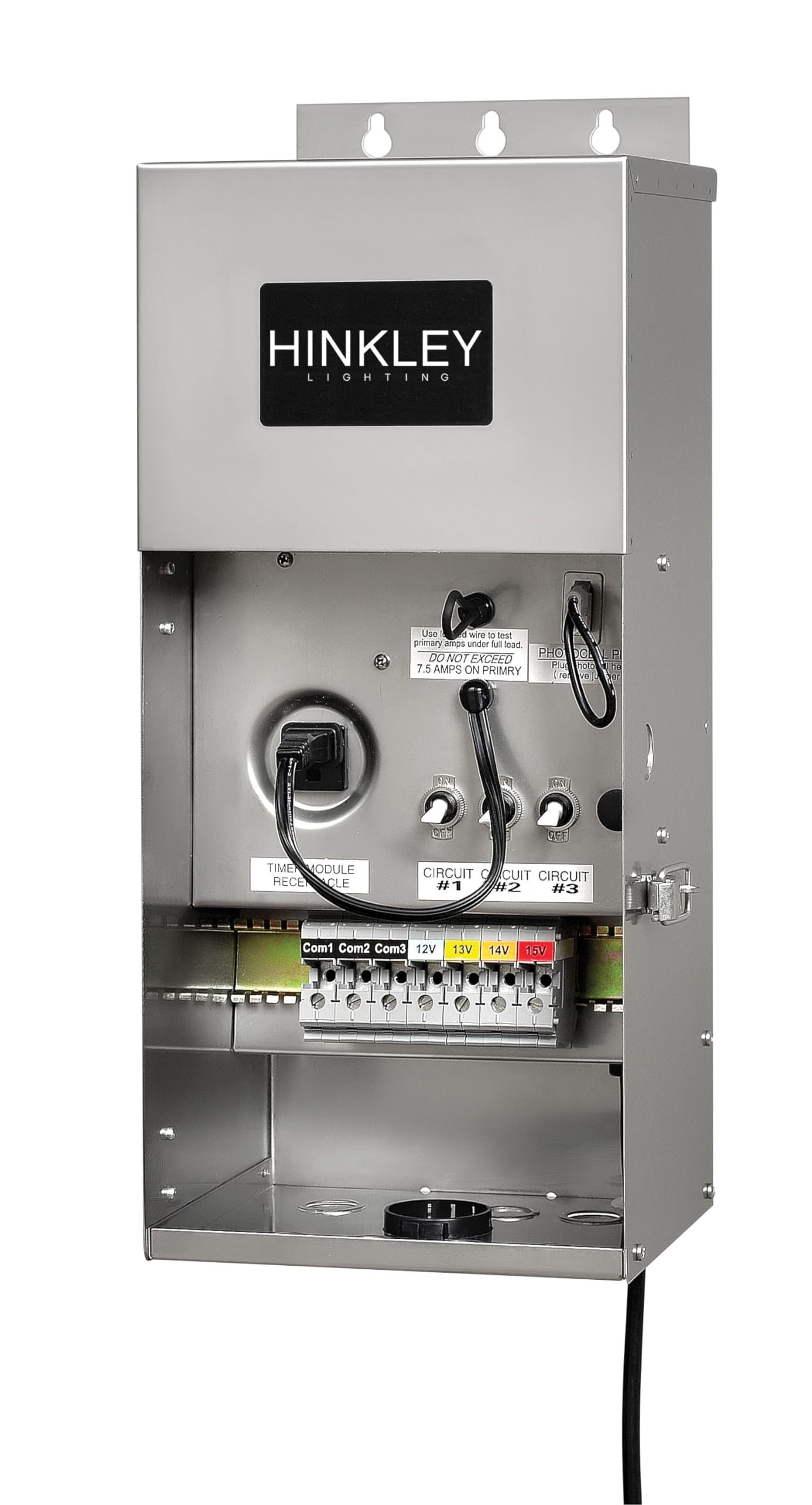 hinkley-0600ss-600-watt-landscape-transformer-stainless-steel-120v-ac-to-12v-ac- image 8