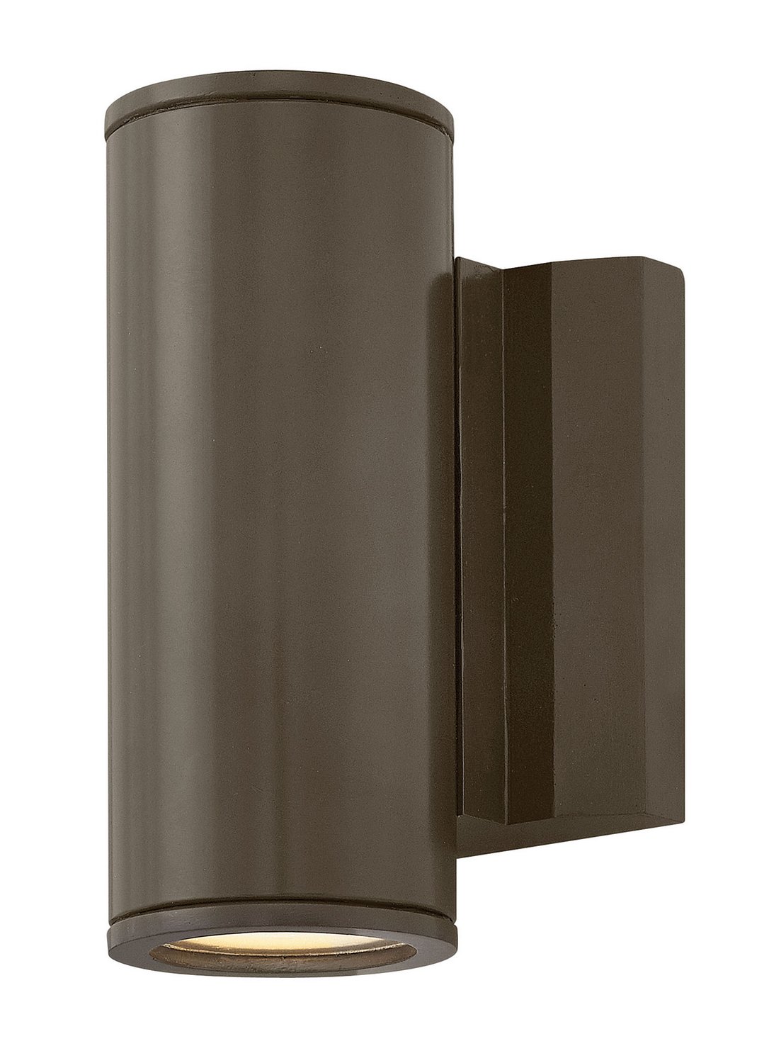 hinkley-kore-7-5-one-light-outdoor-wall-sconce-integrated-8w-led-bronze-finish image 1
