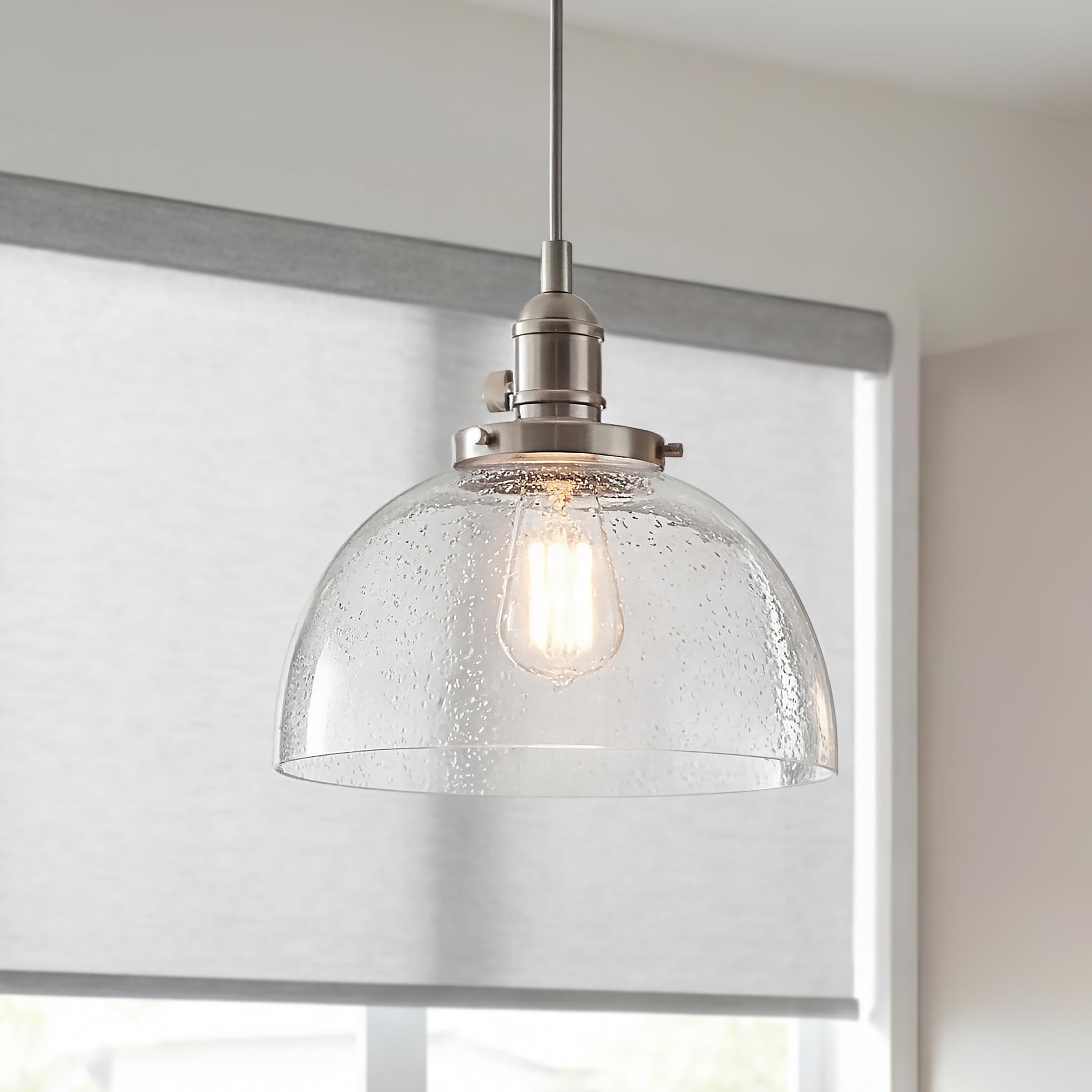 kichler-avery-9-25-1-light-wall-sconce-brushed-nickel-clear-seeded-glass-damp-ra image 2