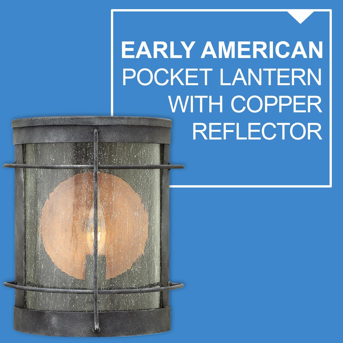 hinkley-newport-small-outdoor-wall-light-aged-zinc-finish-traditional-one-light- image 3