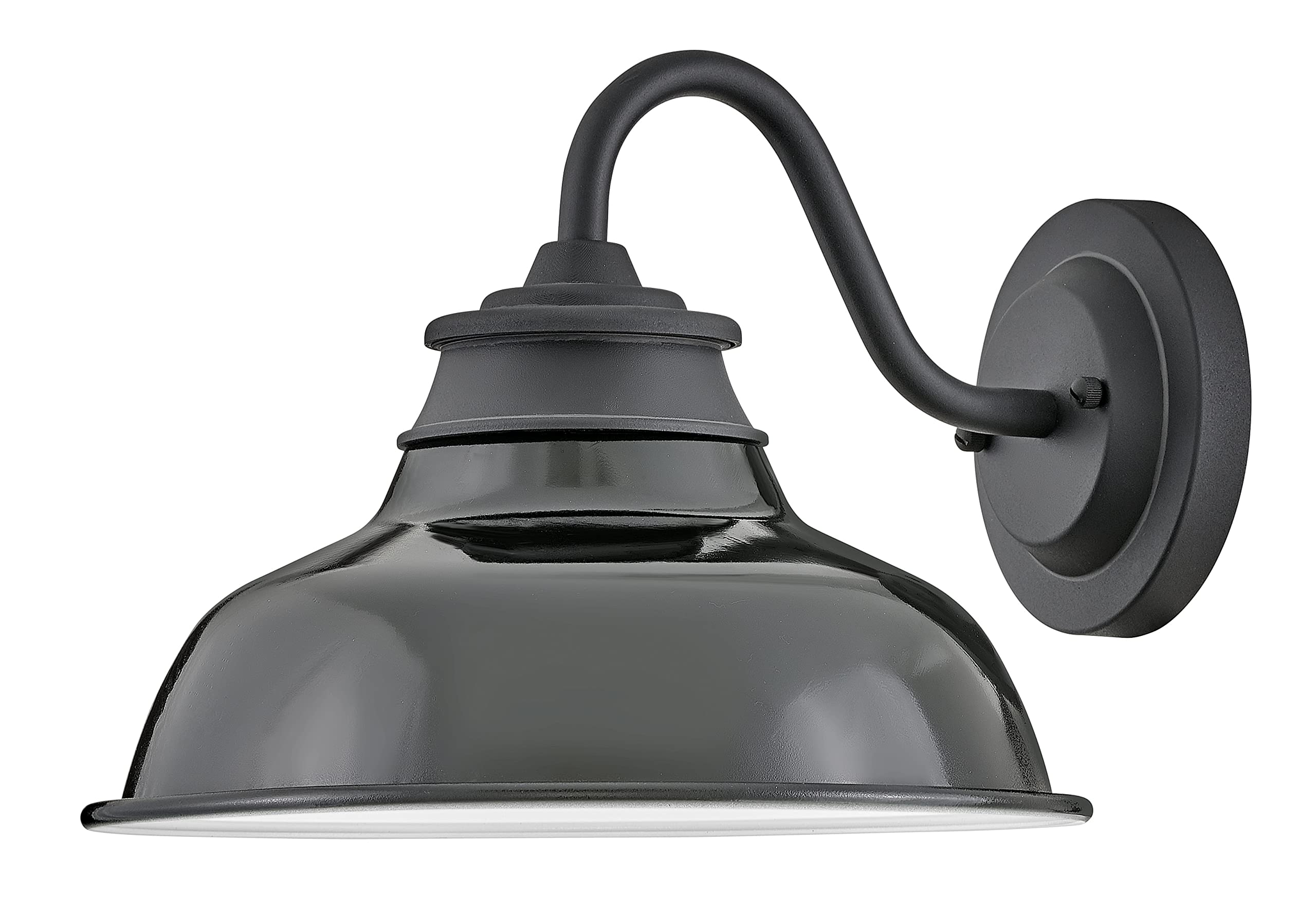 hinkley-wallace-small-gooseneck-barn-light-aluminum-industrial-warehouse-style-d image 5