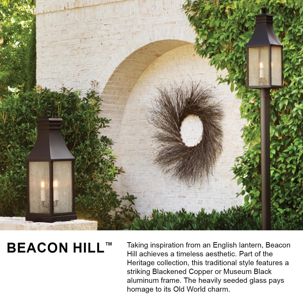 hinkley-beacon-hill-medium-wall-mount-outdoor-lantern-blackened-copper-finish image 7