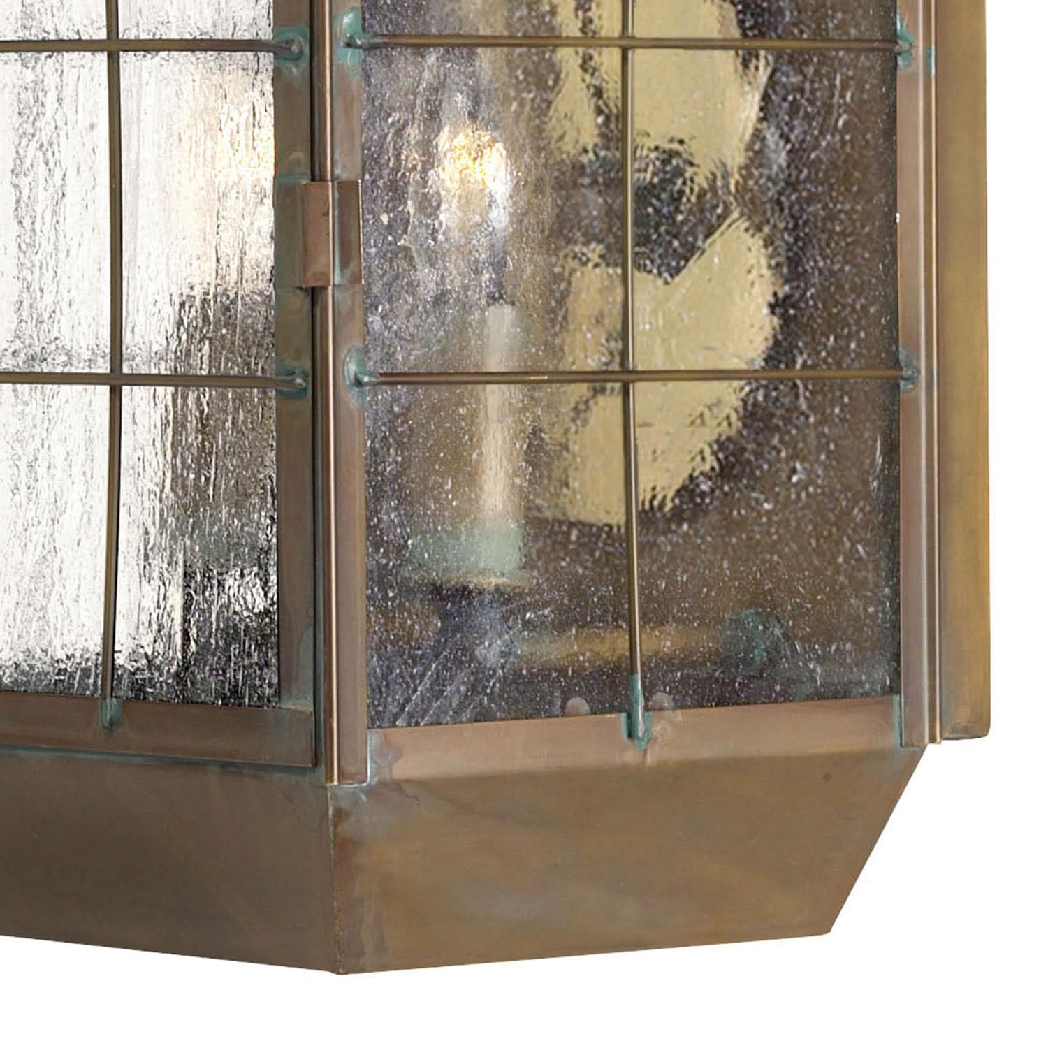 hinkley-nantucket-restoration-two-light-large-outdoor-wall-mount-in-aged-brass image 3