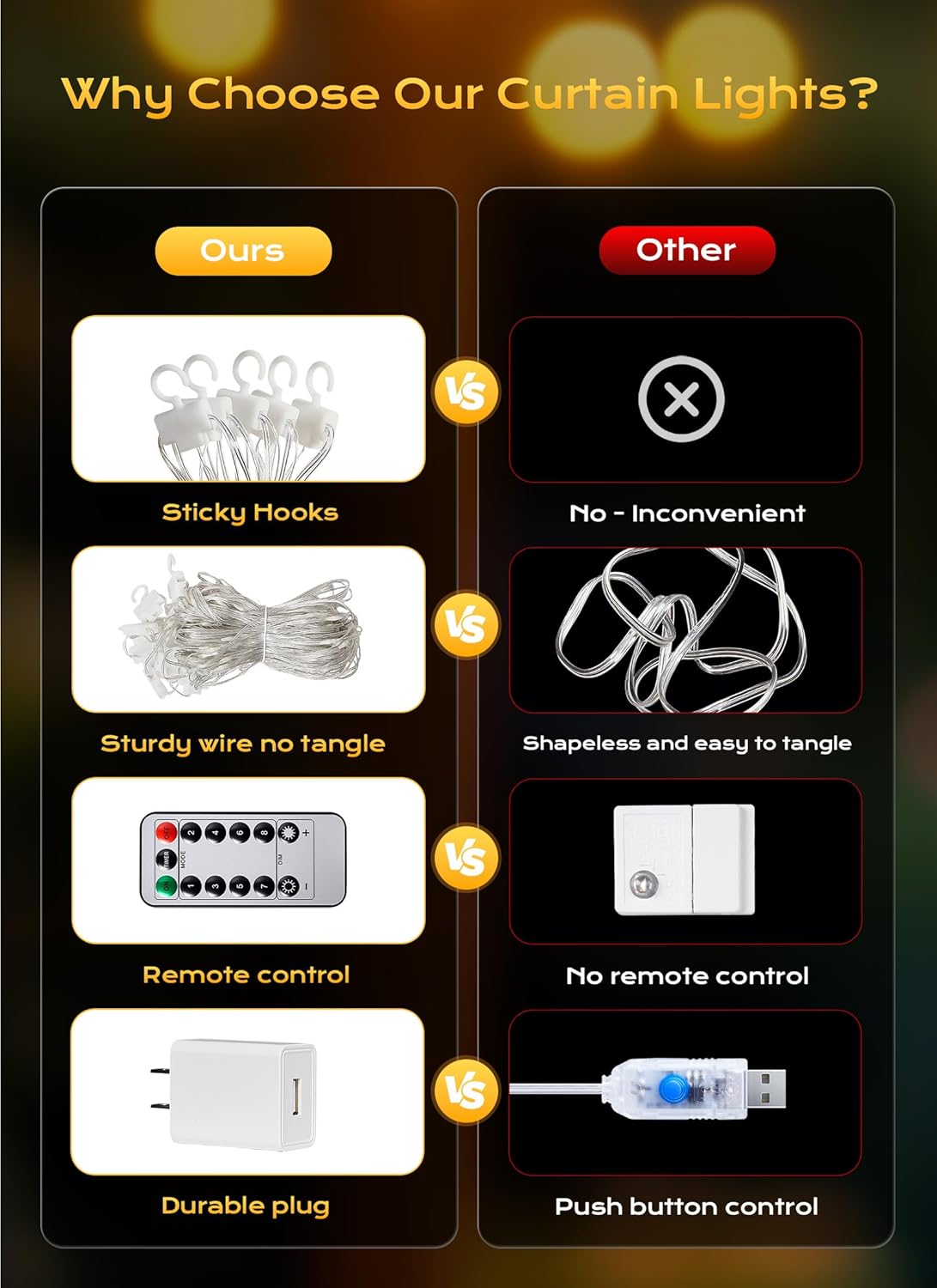 brightown-20ft-600-led-curtain-window-fairy-lights-with-remote-usb-adapter-8-mod image 5