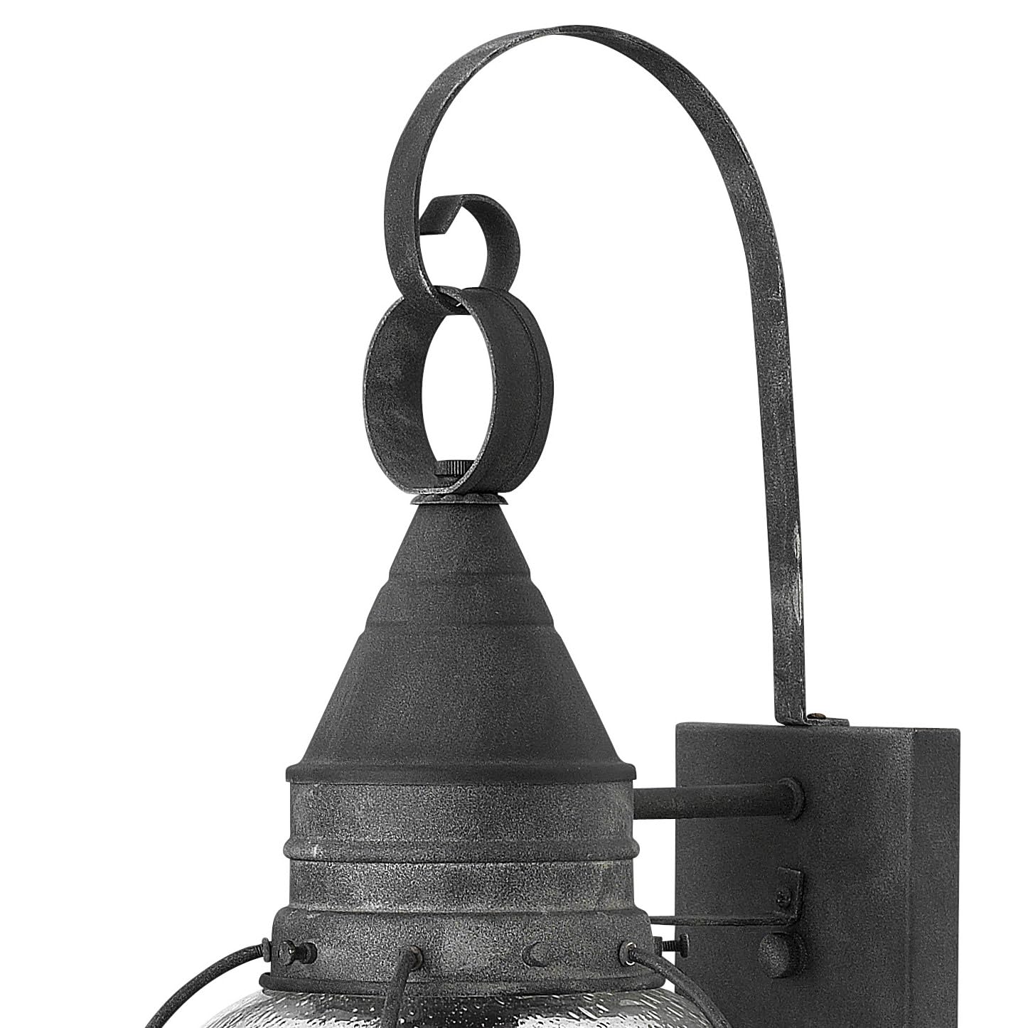 hinkley-cape-cod-2200dz-medium-wall-mount-onion-lantern-clear-seedy-glass-aged-z image 2