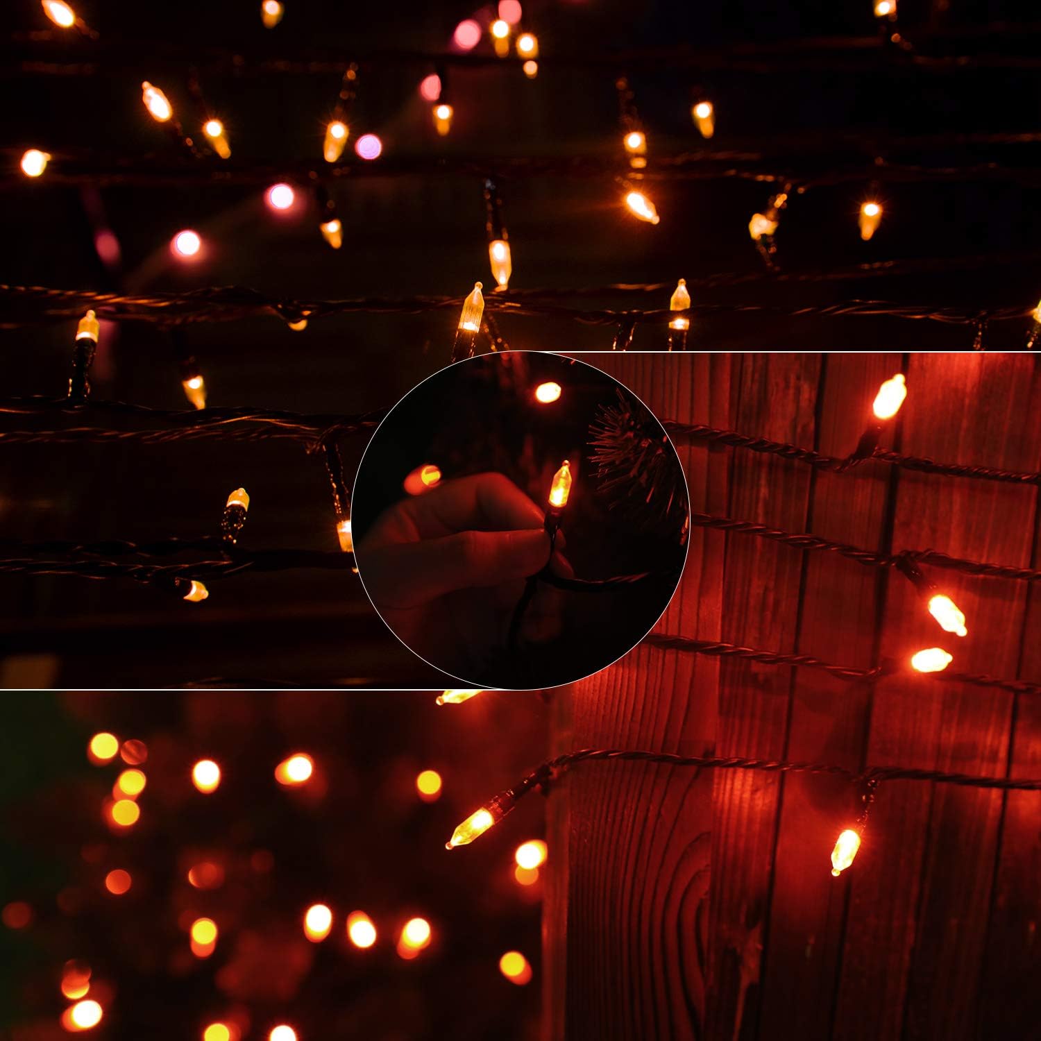 brightown-2-pack-39ft-plug-in-100-led-mini-string-lights-orange-halloween-decor- image 8