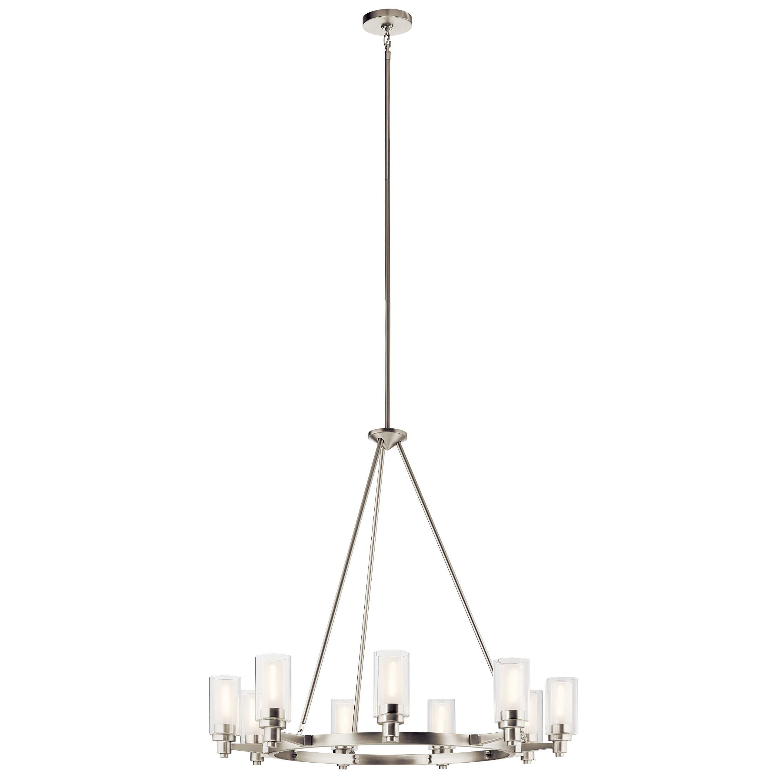 kichler-circolo-9-light-round-chandelier-brushed-nickel-globe-inspired-modern-ch image 4