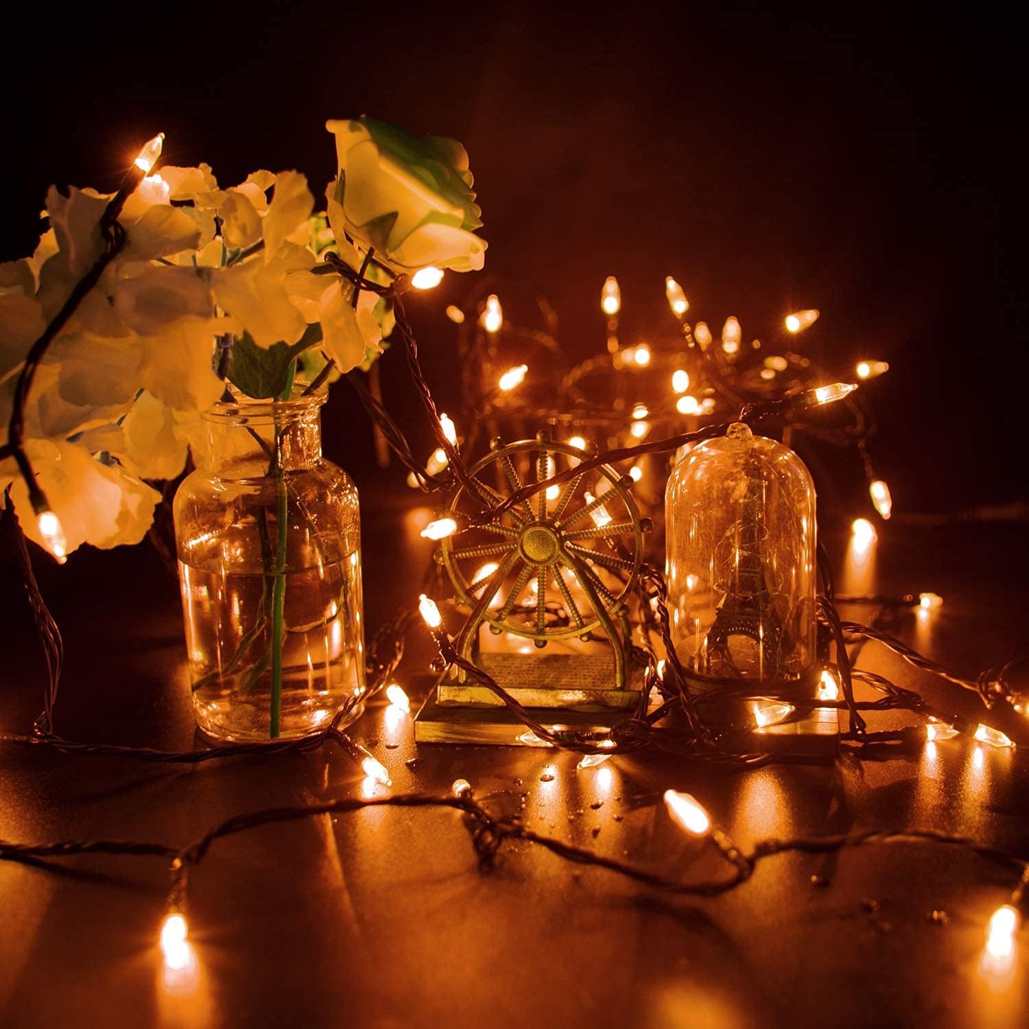brightown-2-pack-39ft-plug-in-100-led-mini-string-lights-orange-halloween-decor- image 7