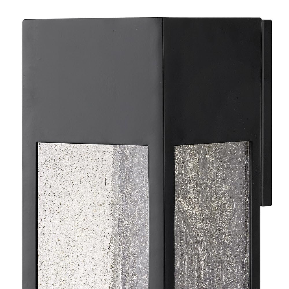 hinkley-rook-20-wall-mount-outdoor-lantern-satin-black-led-included-dark-sky-5-7 image 3