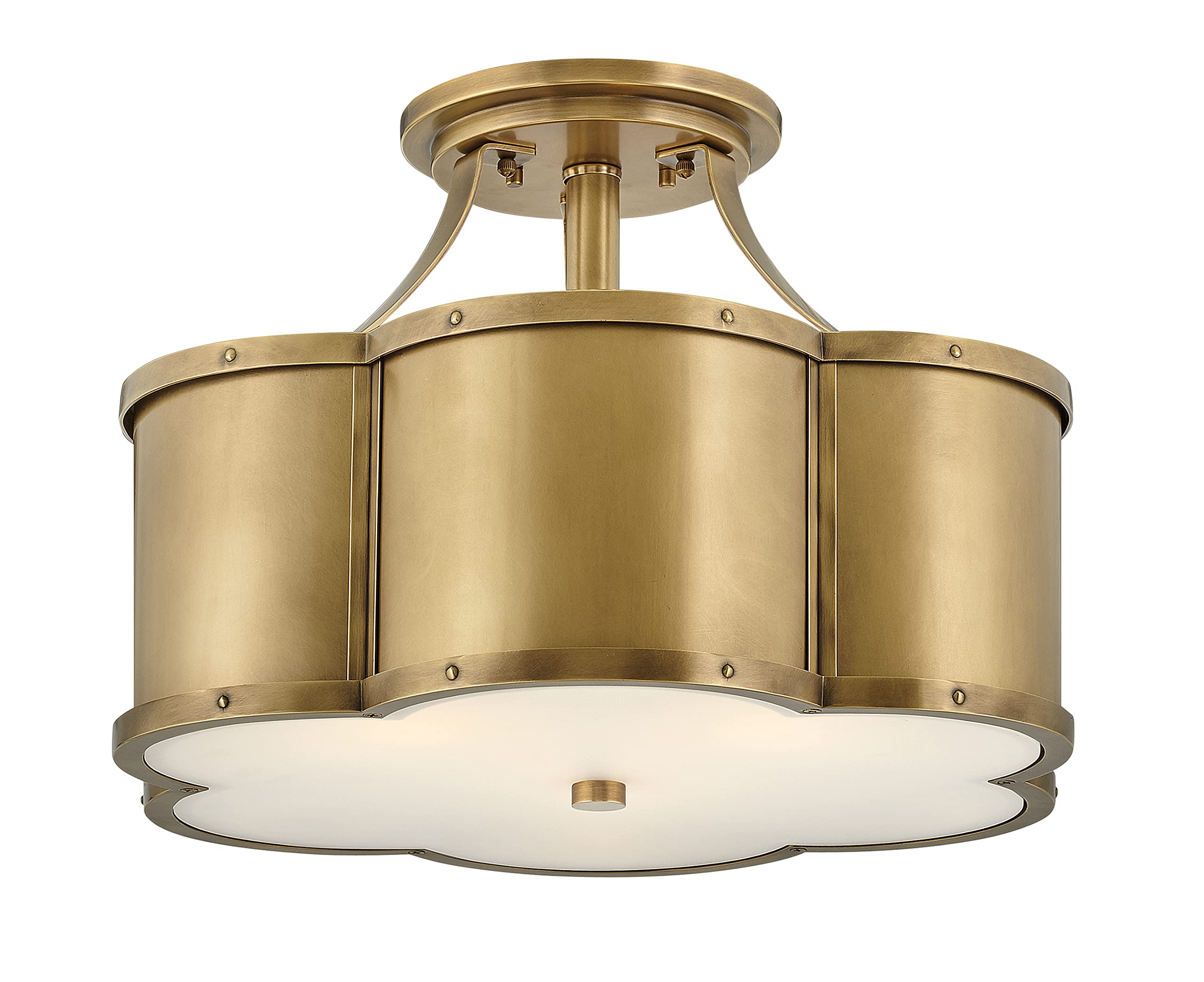 hinkley-chance-two-light-semi-flush-mount-heritage-brass-traditional-drum-style image 8