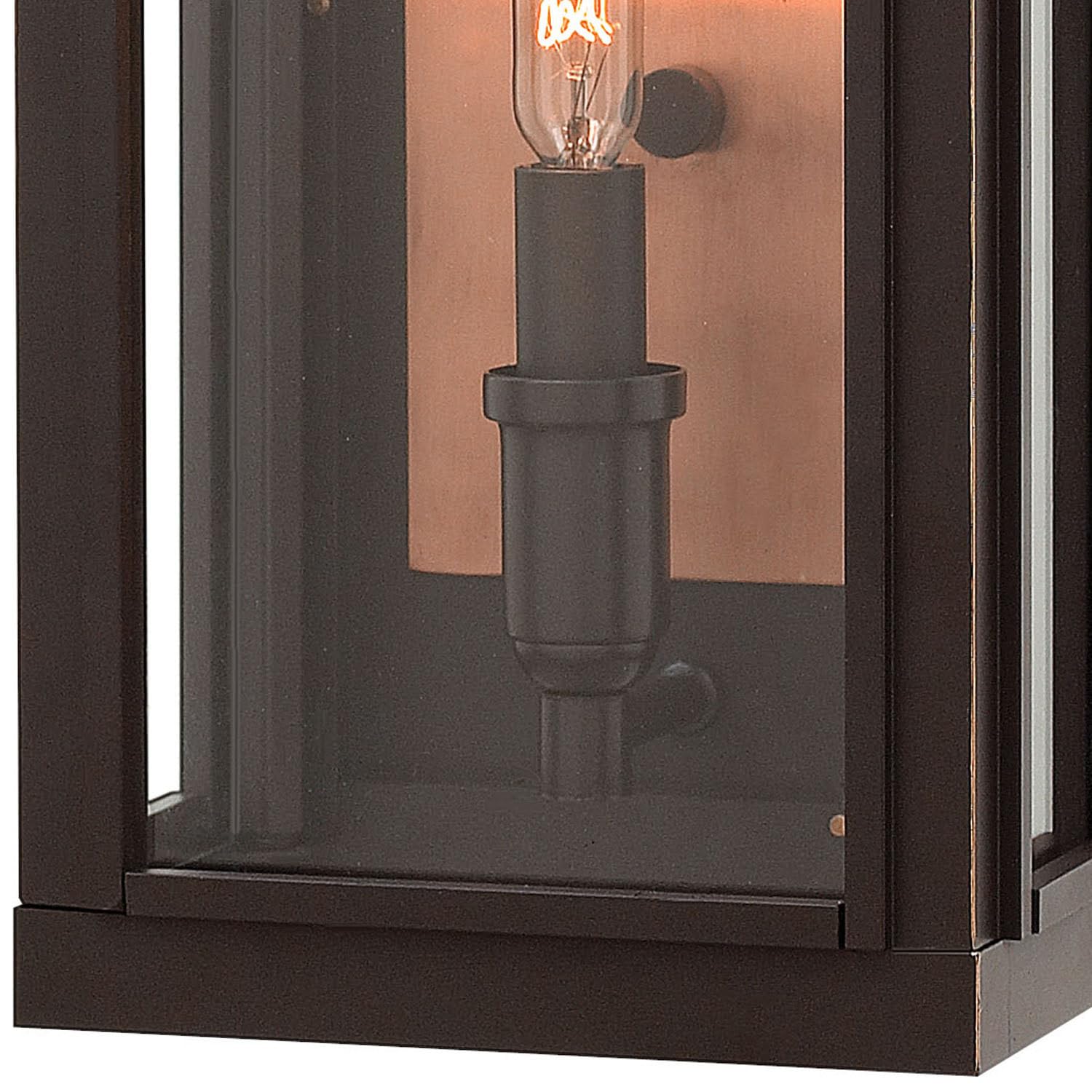 hinkley-sutcliffe-one-light-4w-led-outdoor-small-wall-sconce-oil-rubbed-bronze image 3