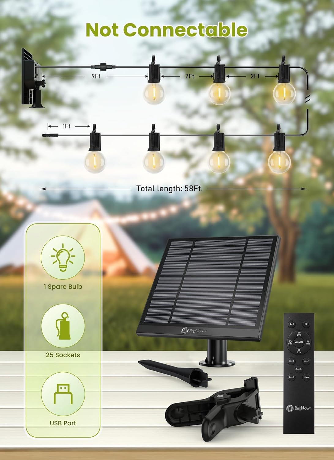brightown-58ft-solar-powered-g40-led-bulb-string-lights-26-leds-remote-control-u image 7