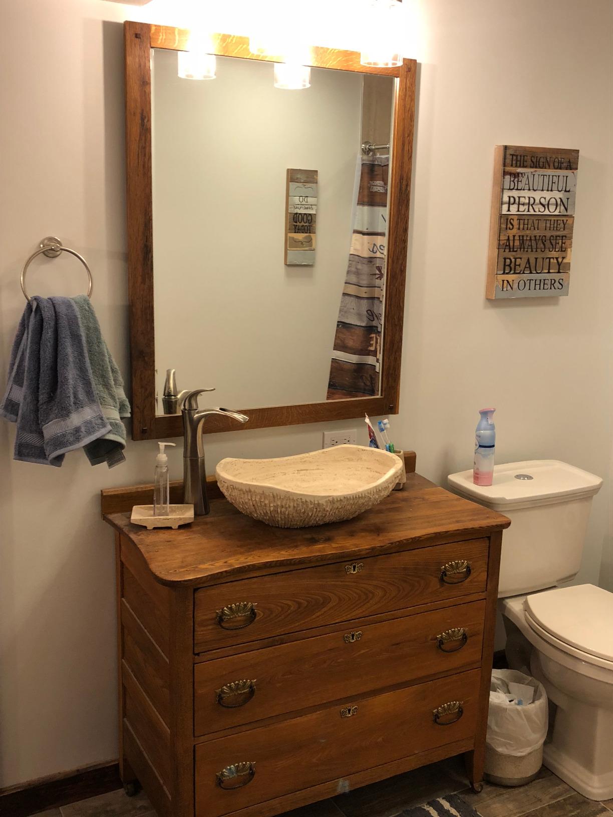 Perfect over the sink
