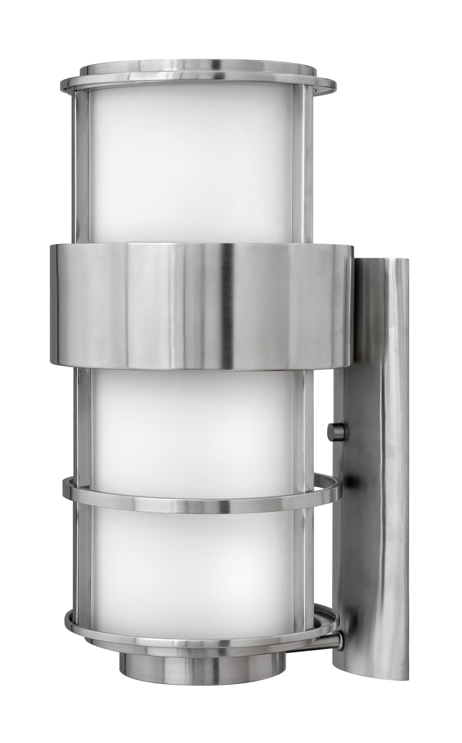 hinkley-saturn-20-25-outdoor-wall-mount-lantern-stainless-steel-modern-etched-op image 1