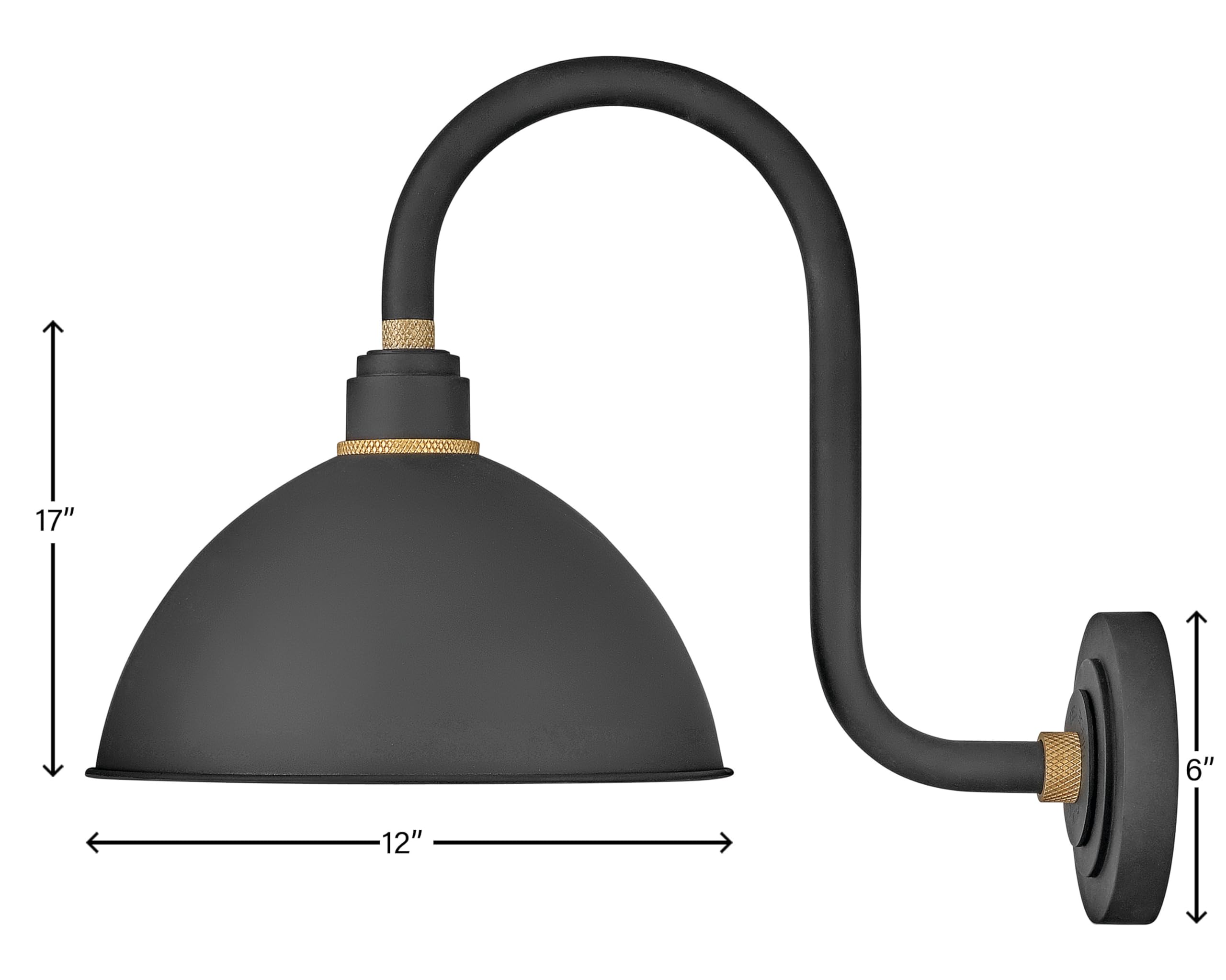 hinkley-foundry-dome-medium-tall-gooseneck-barn-light-aluminum-dark-sky-industri image 6