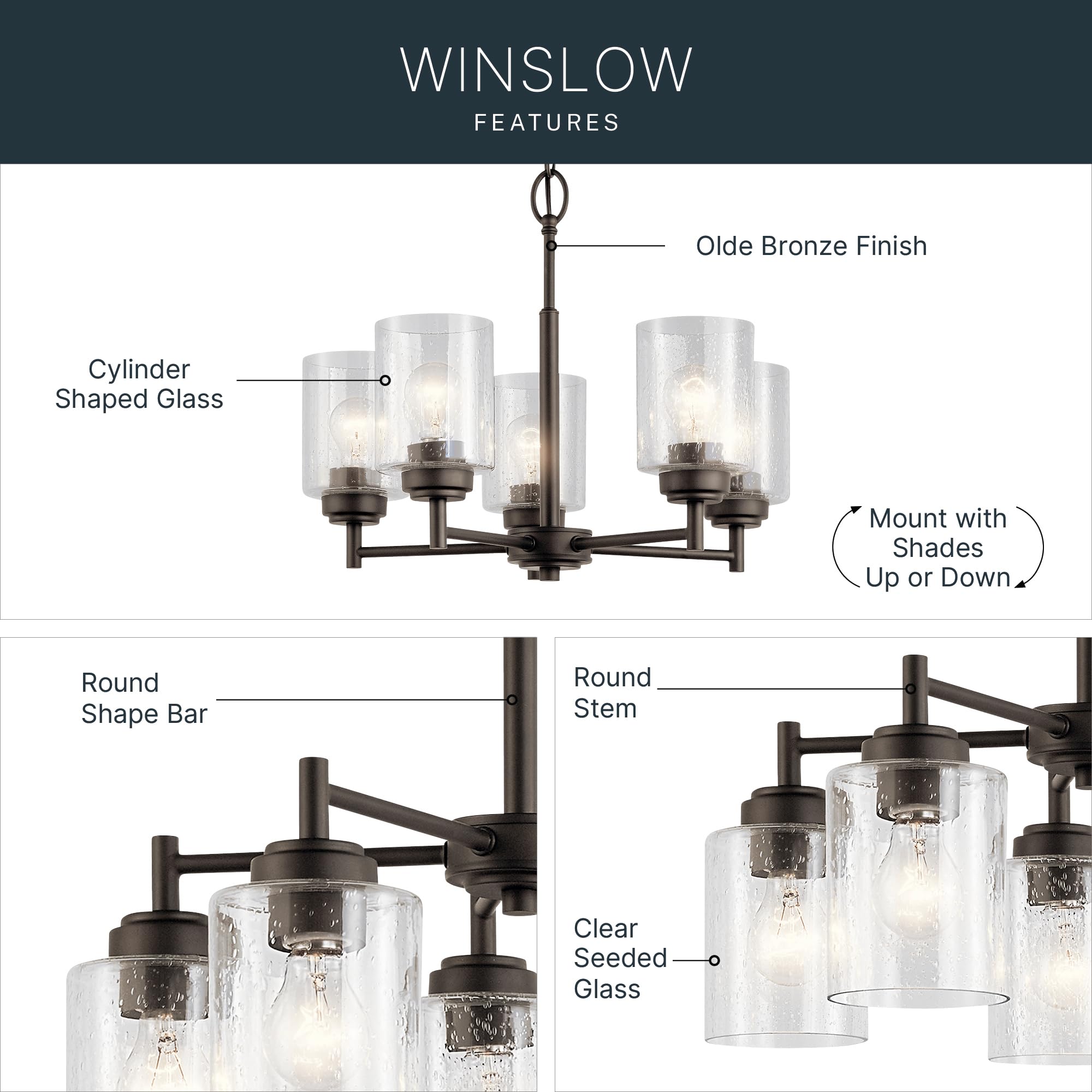 kichler-winslow-5-light-chandelier-olde-bronze-44030oz-traditional-clear-seeded- image 7