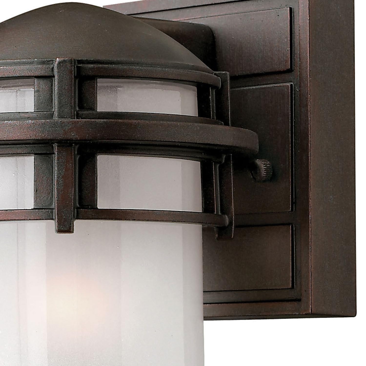 hinkley-1956vz-reef-transitional-one-light-outdoor-wall-mount-in-bronze-dark-fin image 3