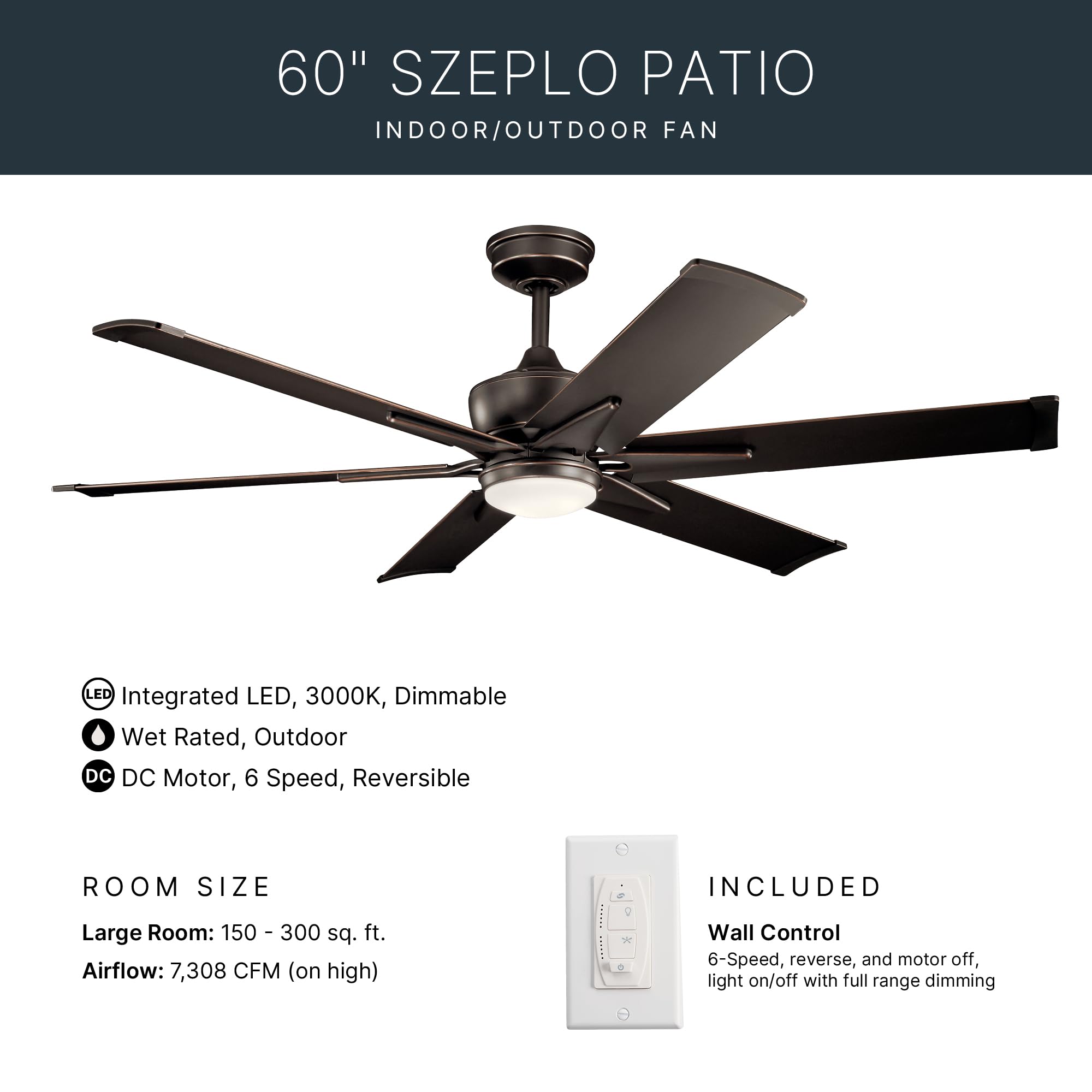 kichler-szeplo-ii-60-outdoor-ceiling-fan-with-led-light-bronze-6-blades-wet-rate image 4