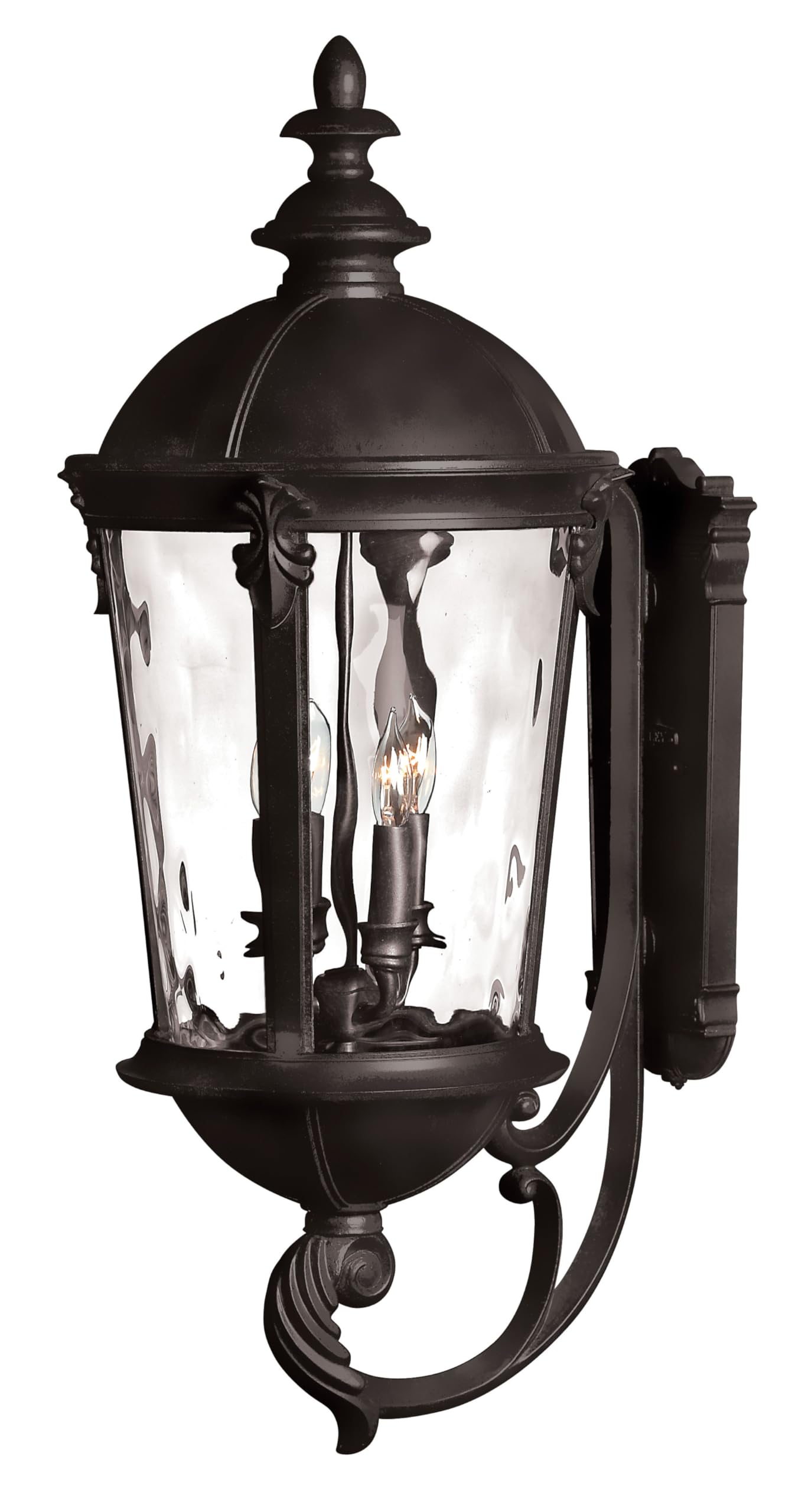 hinkley-windsor-medium-three-light-outdoor-wall-mount-river-rock-finish image 8