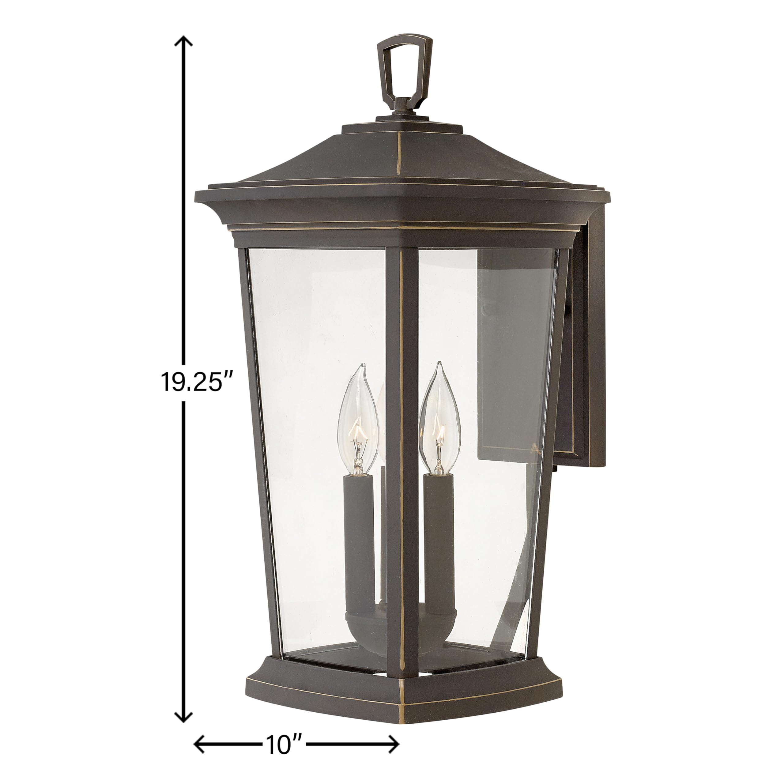 hinkley-bromley-three-light-4w-led-large-wall-mount-lantern-oil-rubbed-bronze image 3