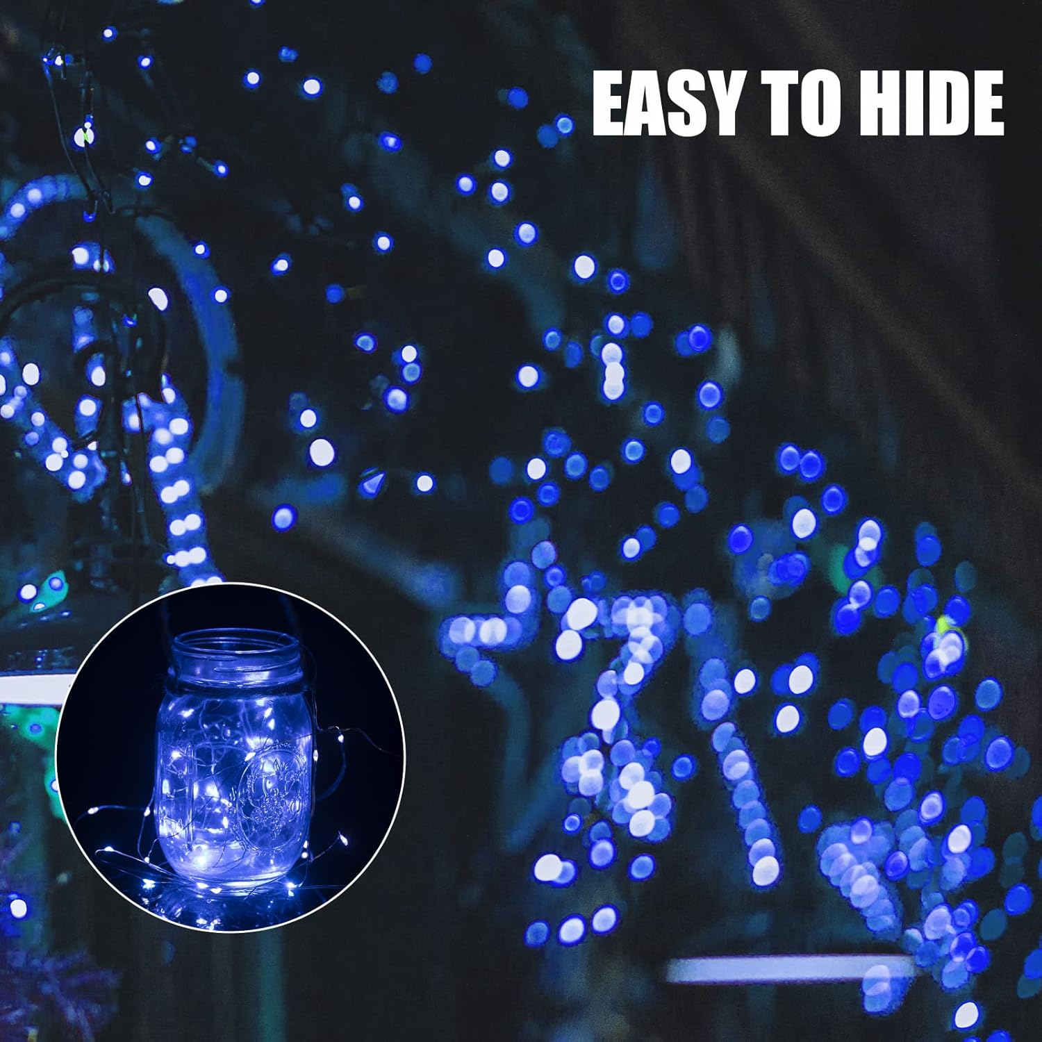brightown-12-pack-7ft-20-led-battery-operated-silver-wire-firefly-starry-moon-li-2 image 5