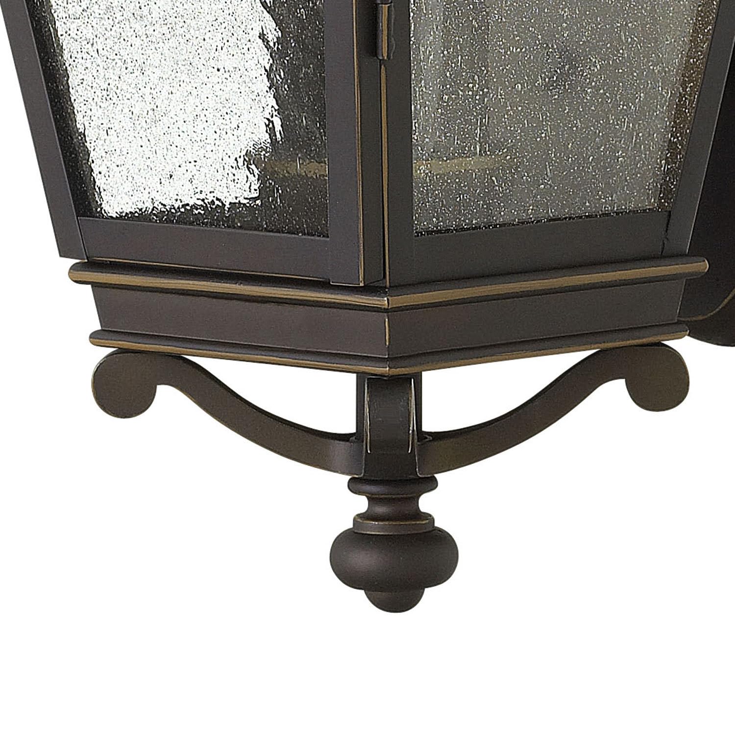 hinkley-lincoln-two-light-wall-mount-outdoor-lantern-oil-rubbed-bronze-tradition image 3