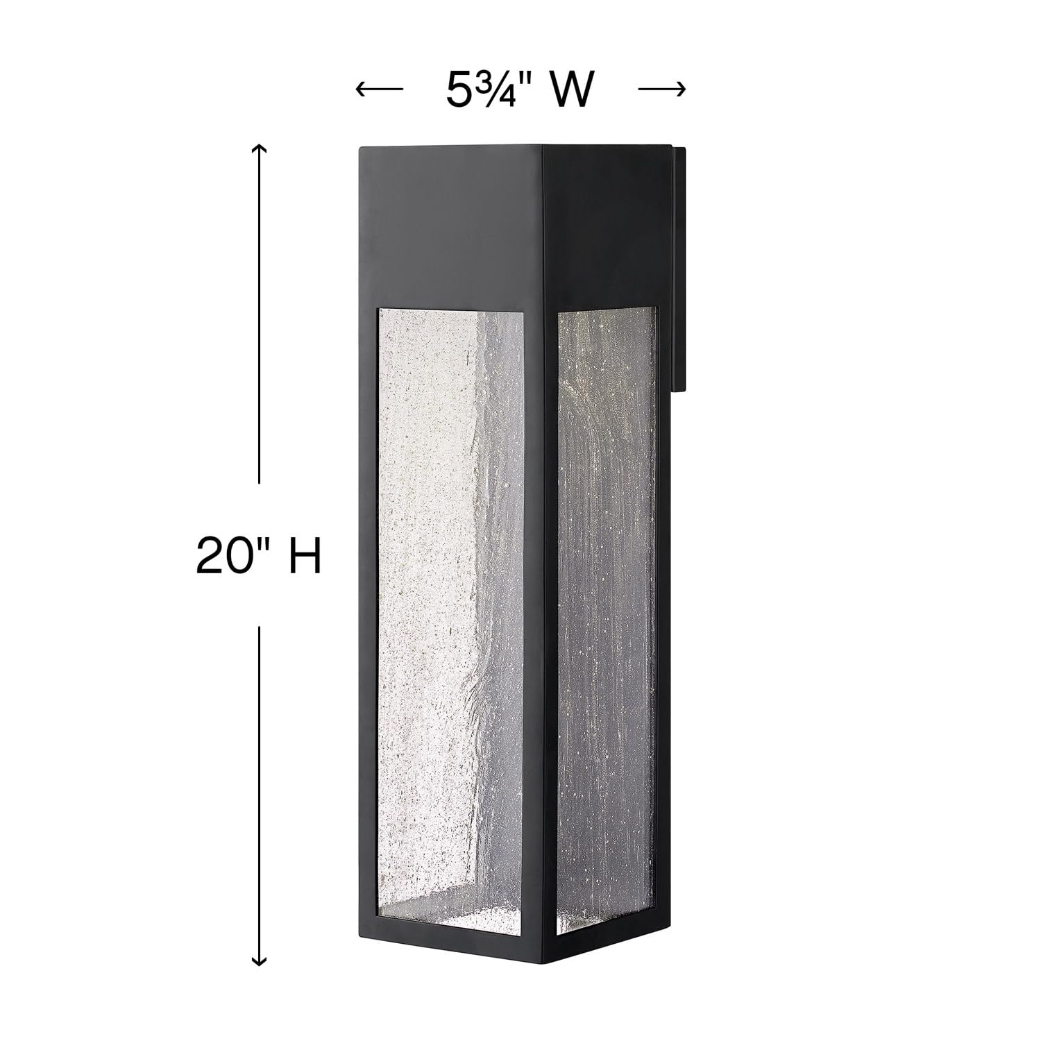 hinkley-rook-20-wall-mount-outdoor-lantern-satin-black-led-included-dark-sky-5-7 image 2