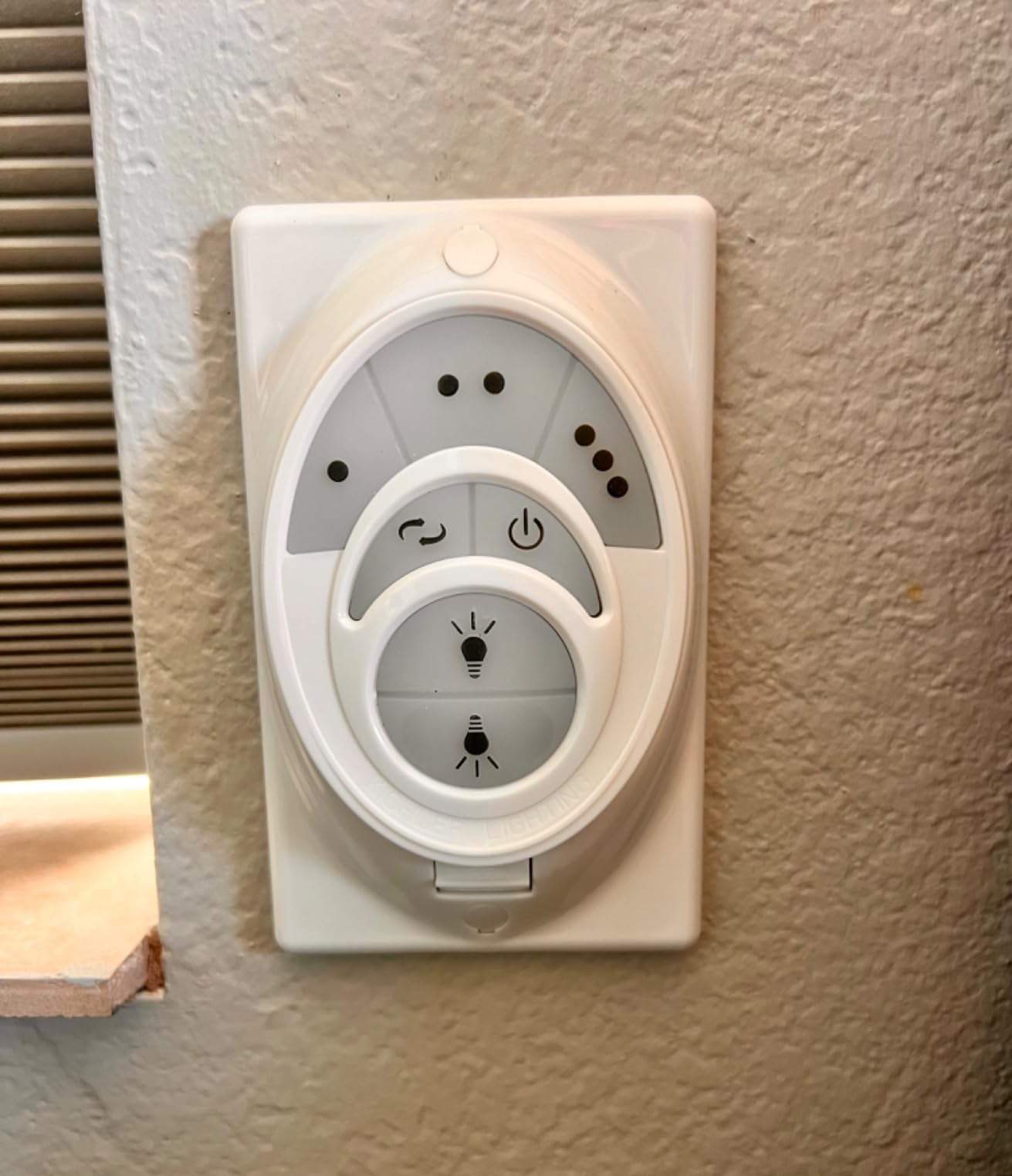 Nice fan, but not as bright as I hoped