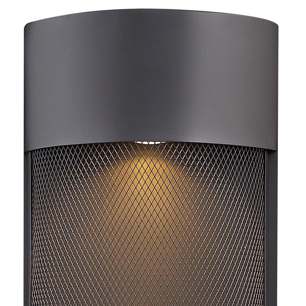 hinkley-aria-contemporary-modern-one-light-50w-gu10-outdoor-wall-mount-black image 4