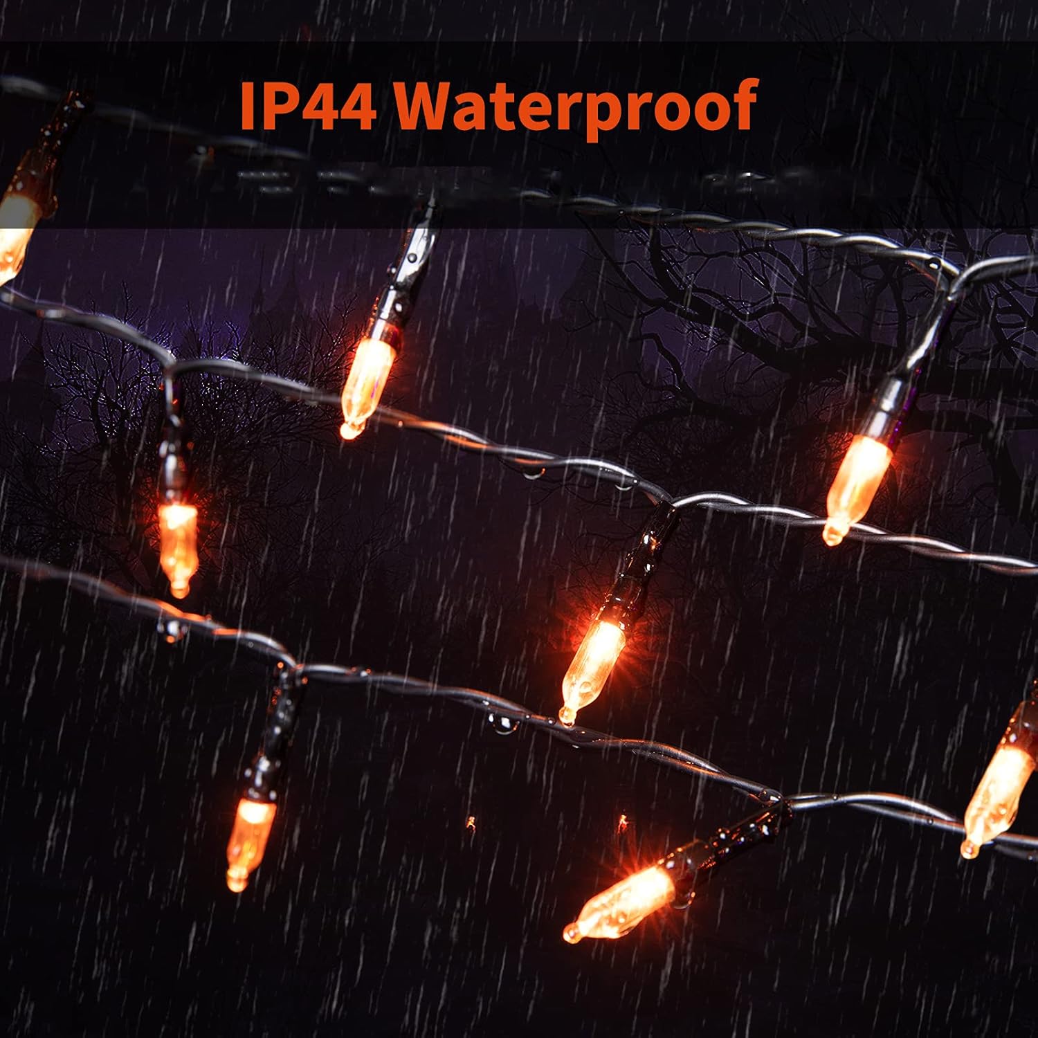 brightown-2-pack-39ft-plug-in-100-led-mini-string-lights-orange-halloween-decor- image 6