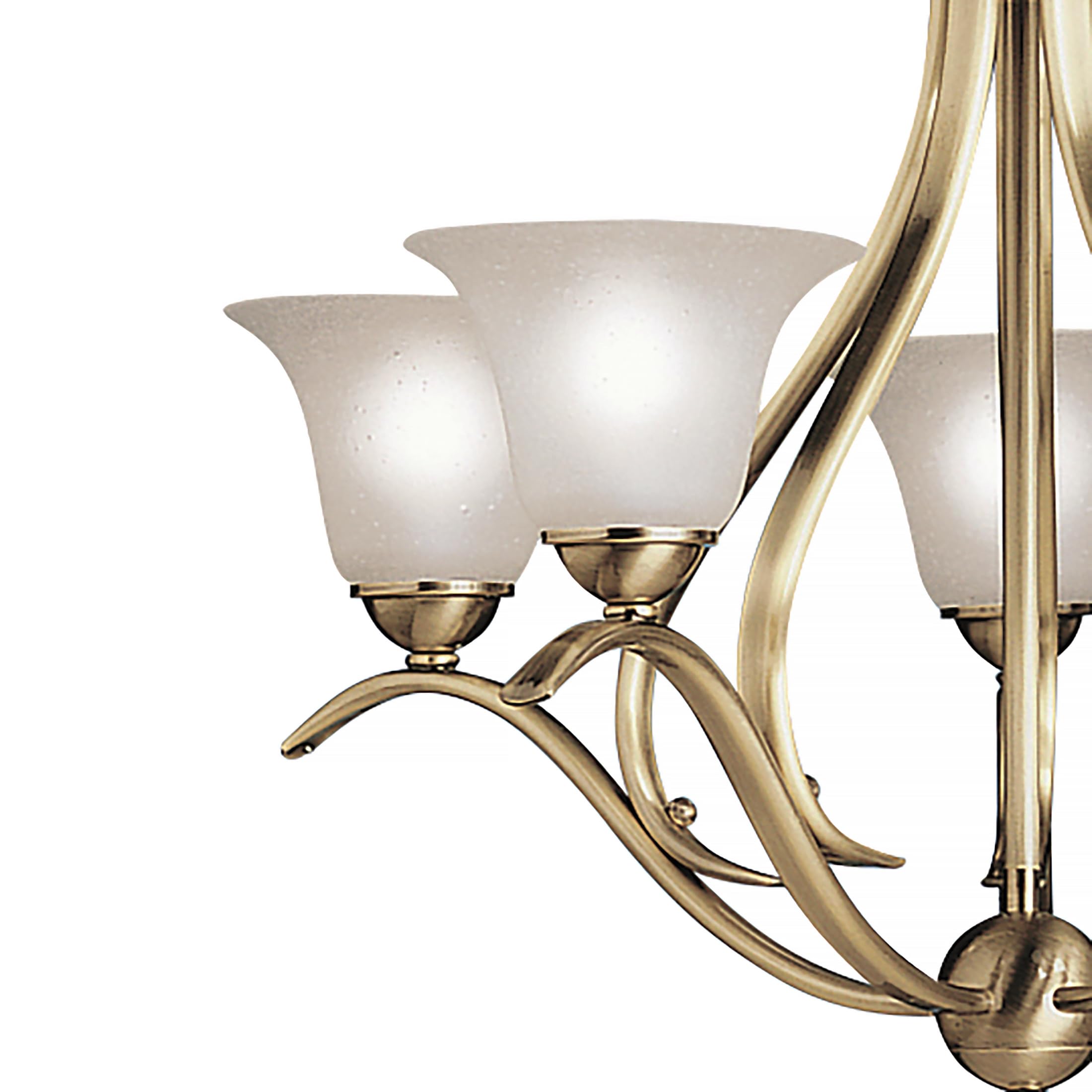 kichler-dover-5-light-chandelier-antique-brass image 4