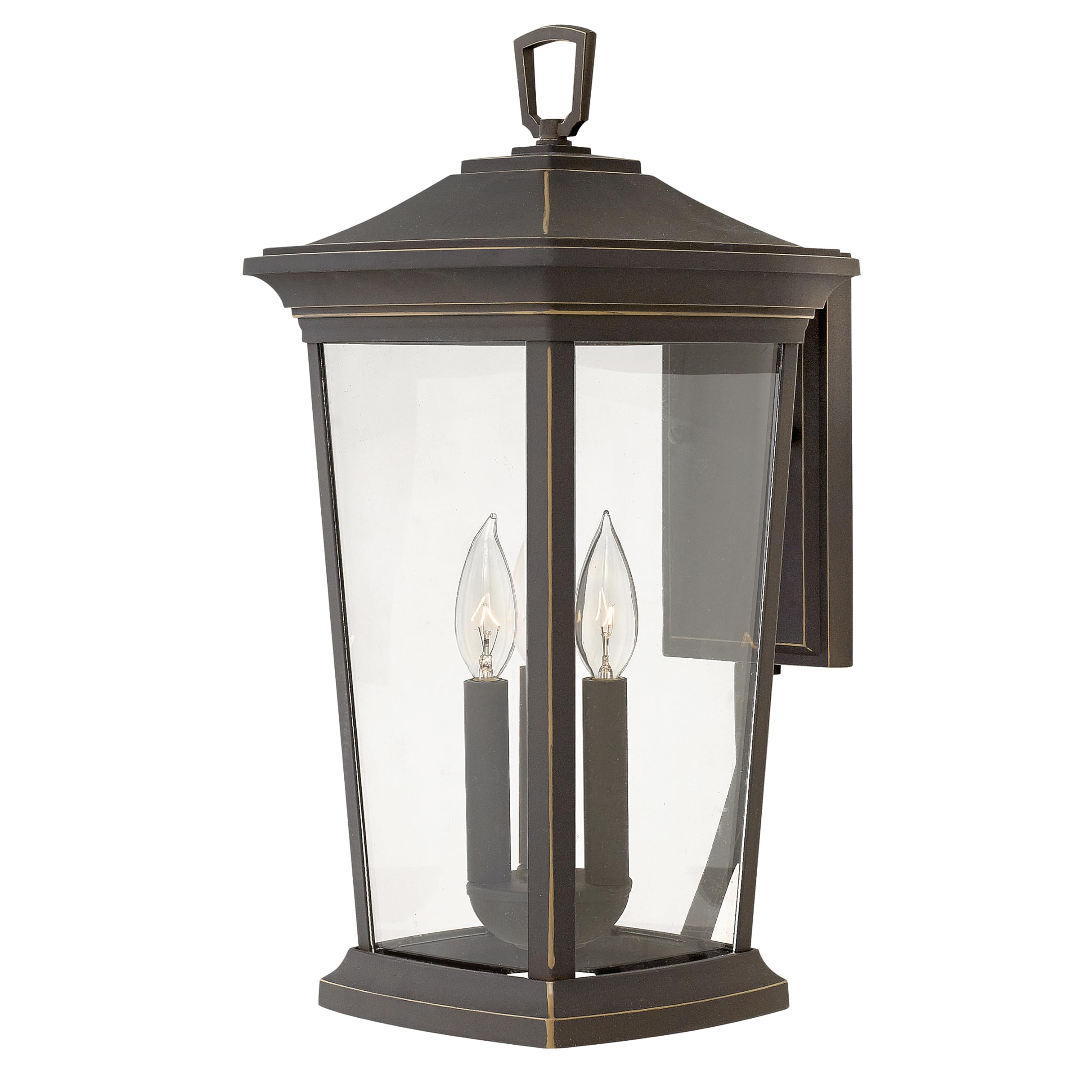 hinkley-bromley-three-light-4w-led-large-wall-mount-lantern-oil-rubbed-bronze image 1
