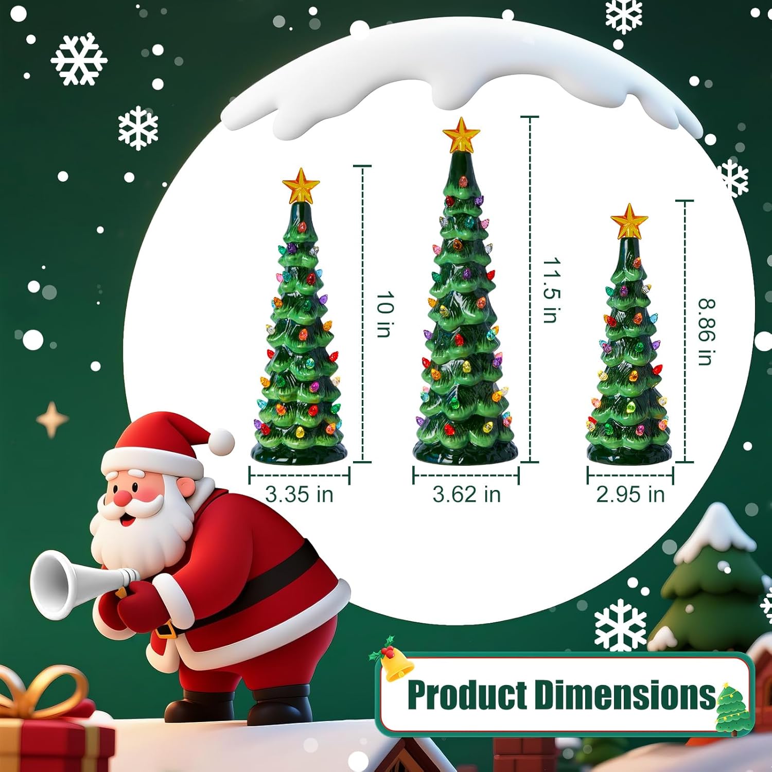 brightown-3pcs-set-pre-lit-battery-operated-lighted-ceramic-christmas-trees-with image 3