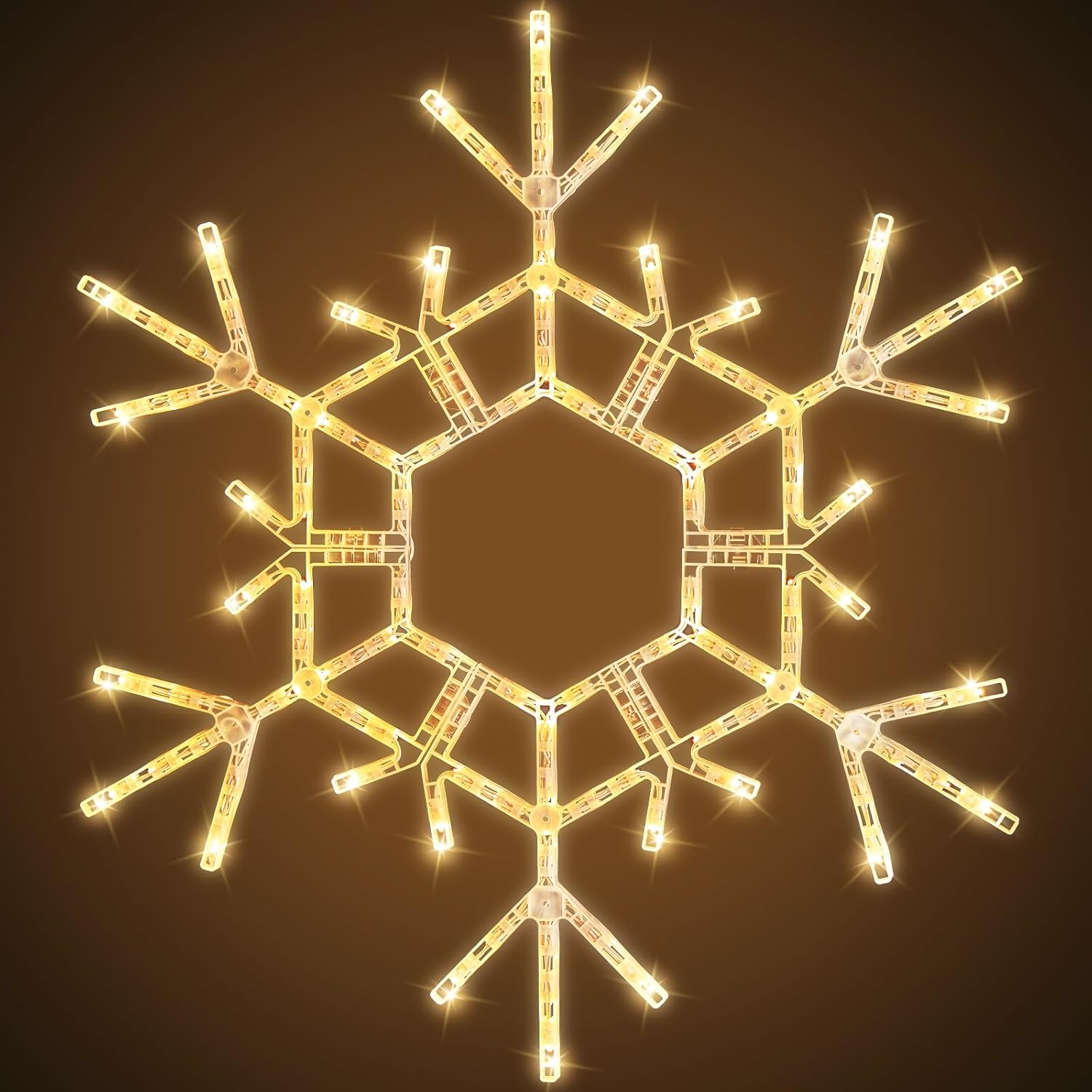 brightown-christmas-snowflake-lights-20-36-multi-color-folding-led-hanging-light image 8